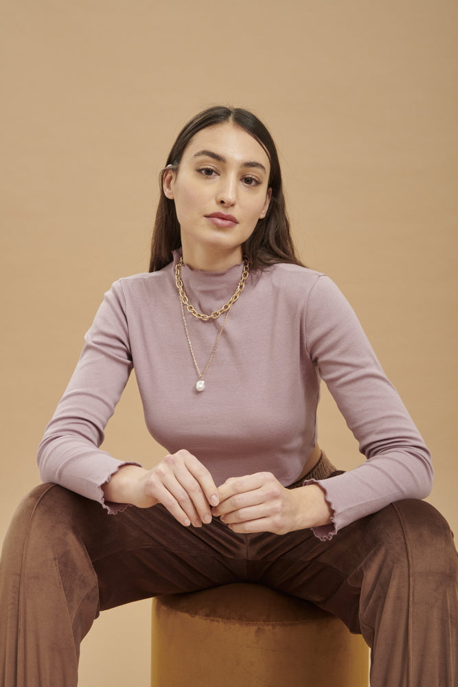 Shirt lila