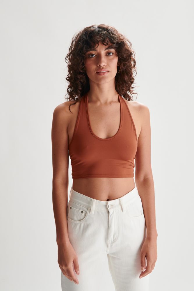 Top mit Neckholder