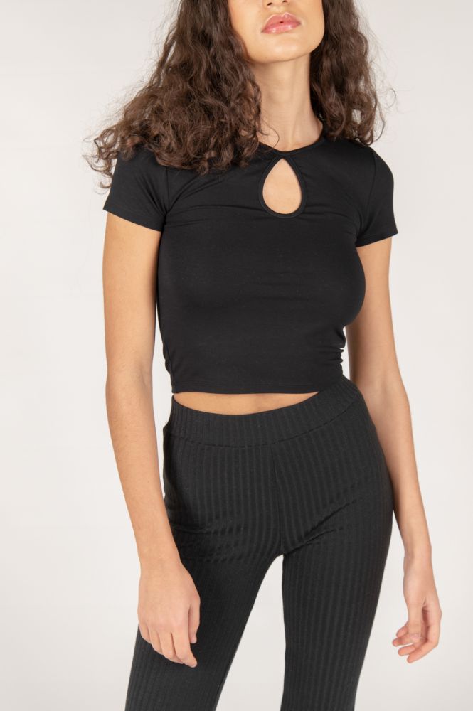 T-Shirt mit Cut-Out