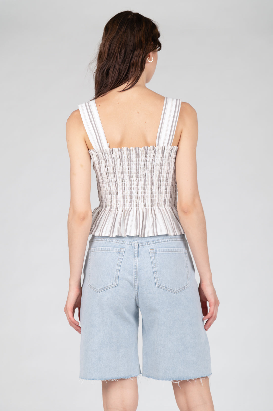 Shirt mit Voulant