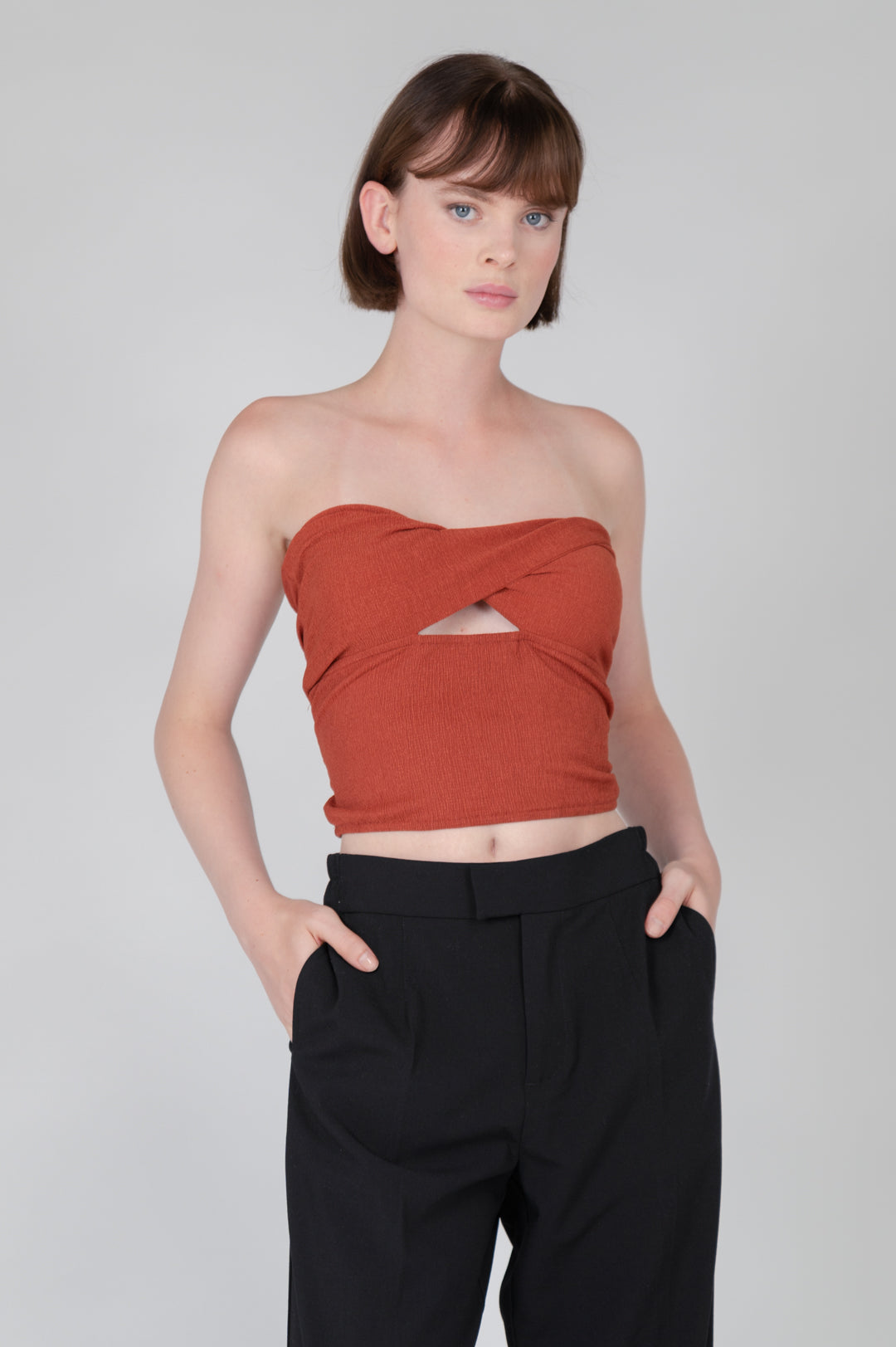 Shirt schulterfrei