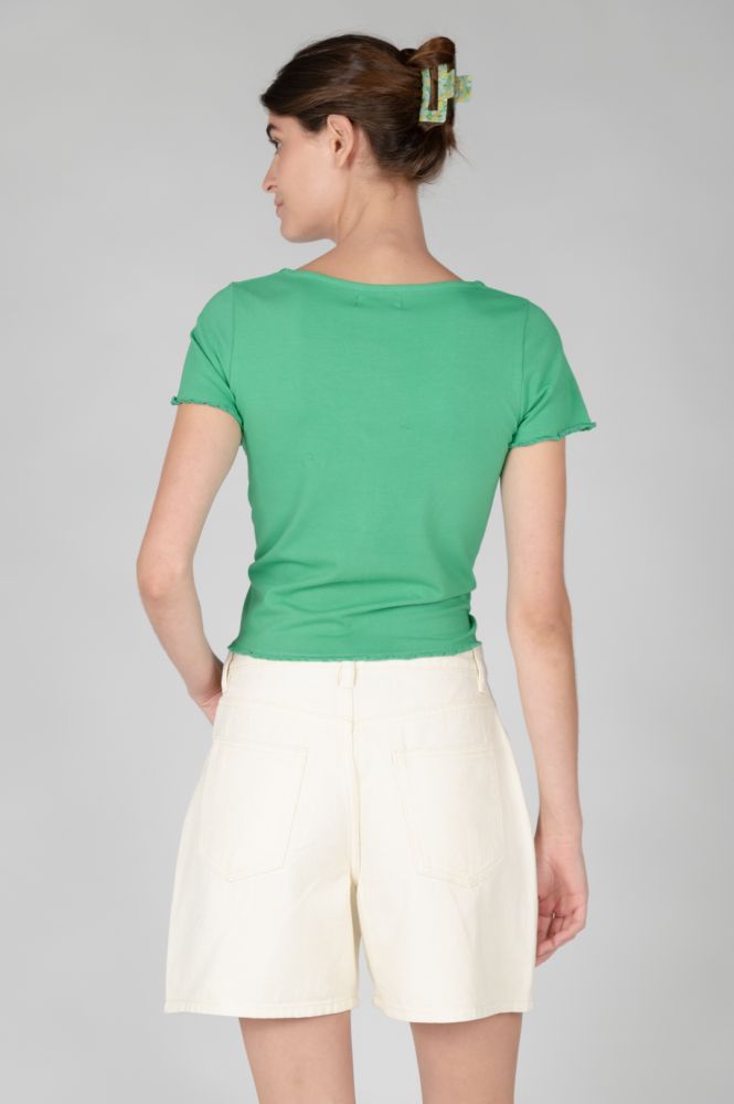 T-Shirt mit Cut outs