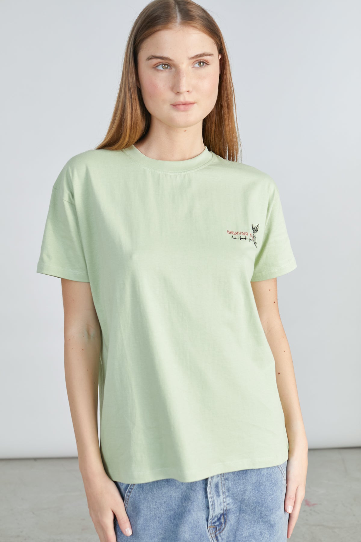 T-Shirt mit Stickerei