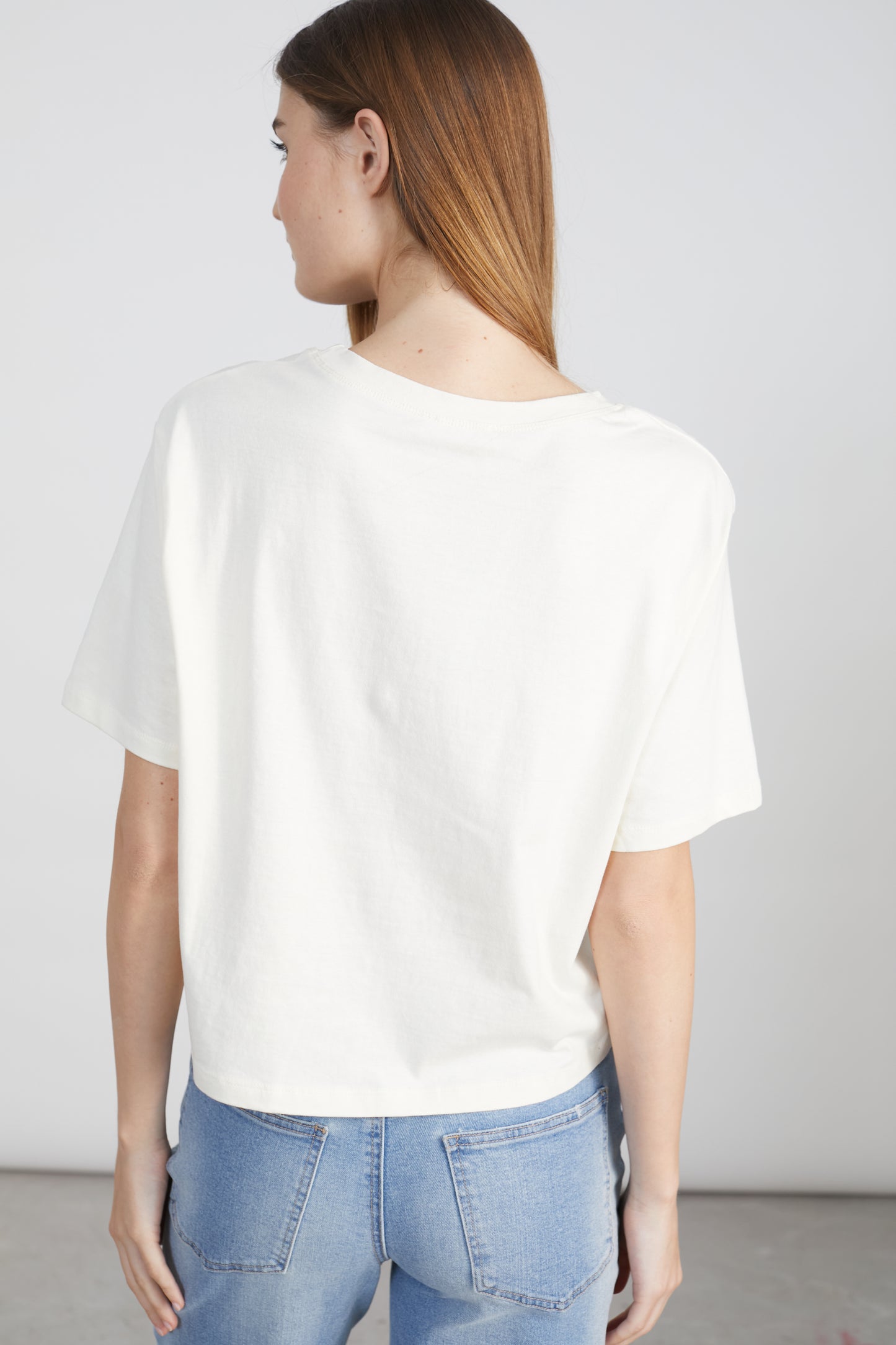 T-Shirt mit Stickerei