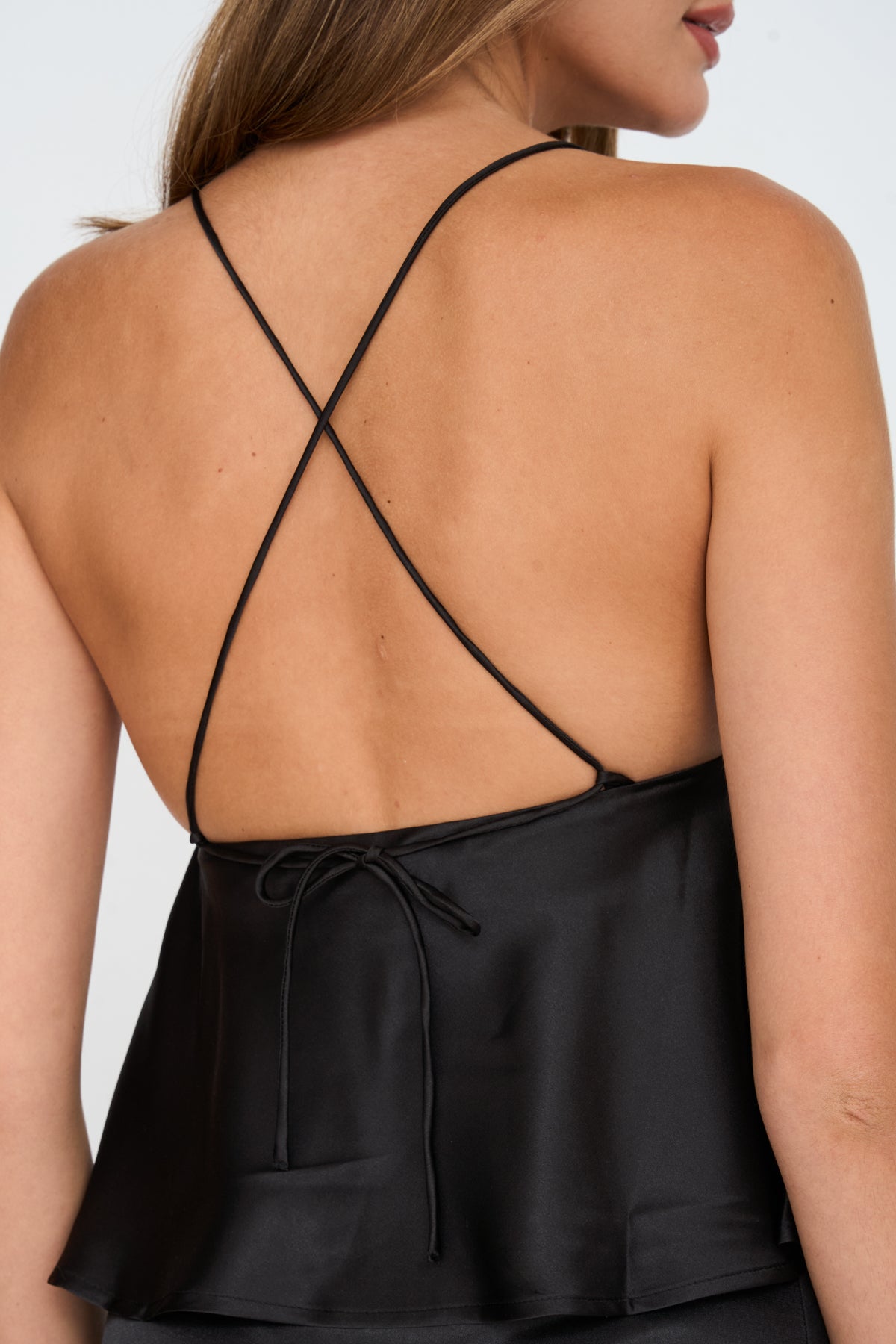 Top aus Satin