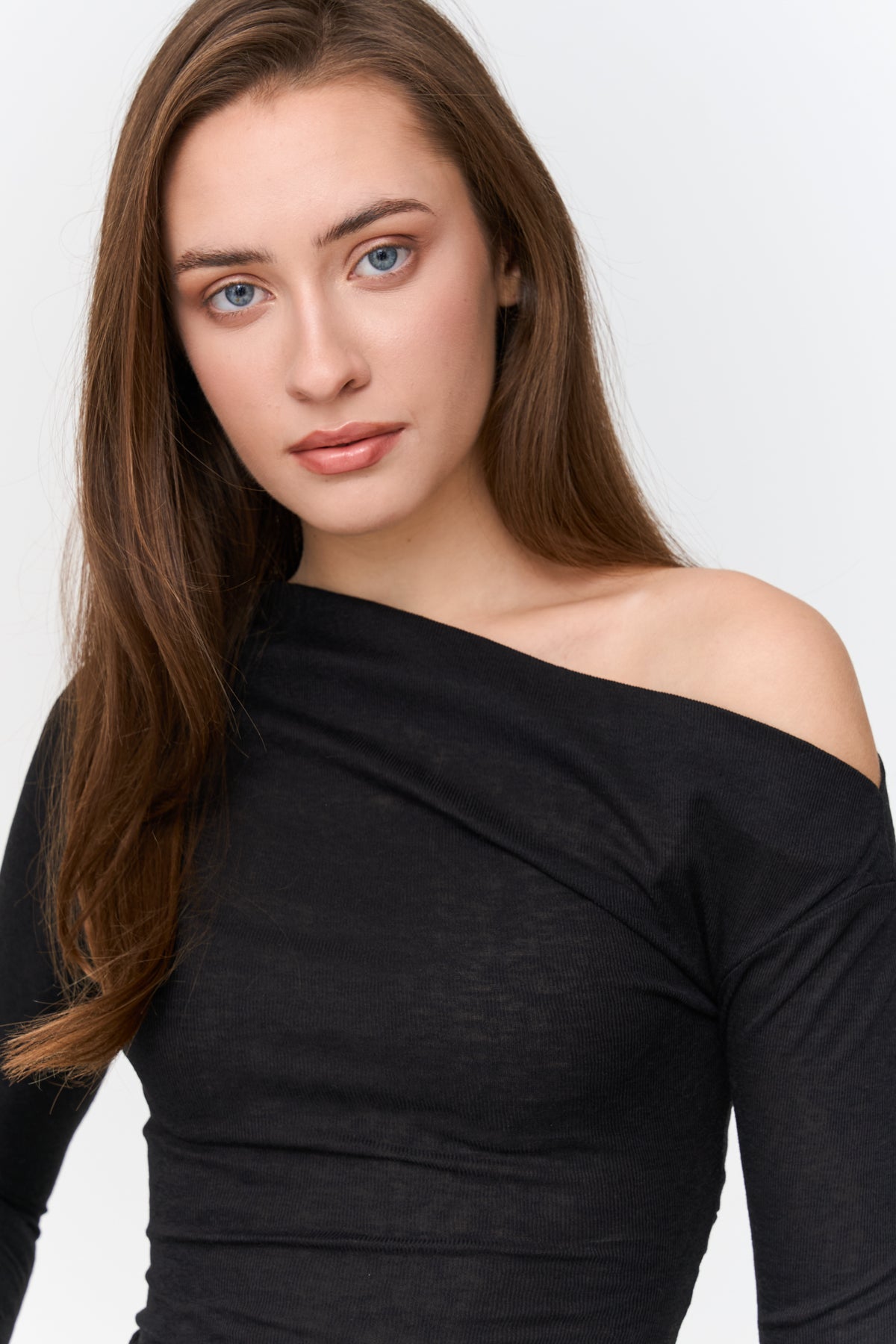 Shirt in Schwarz