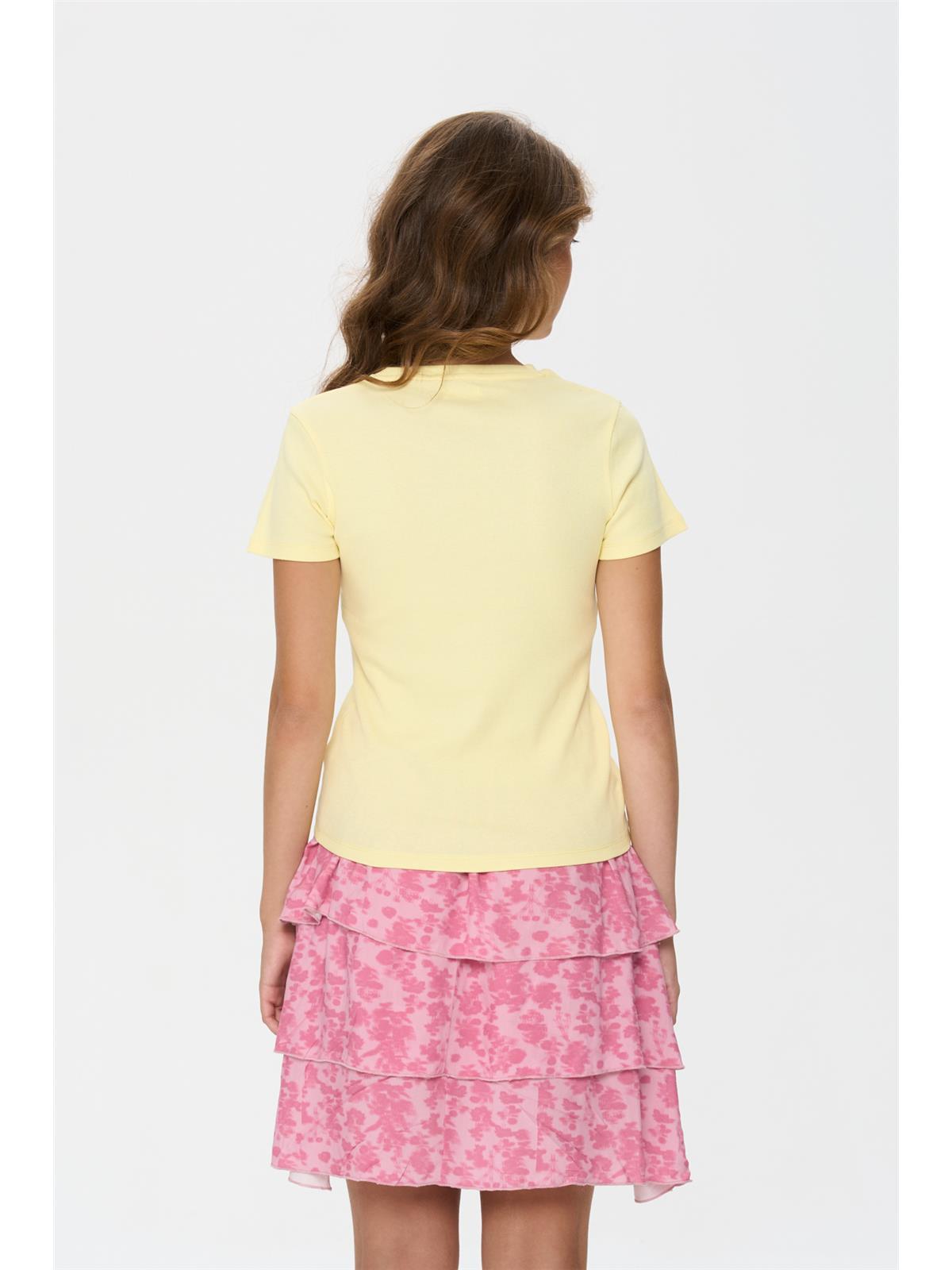 T-Shirt in Gelb