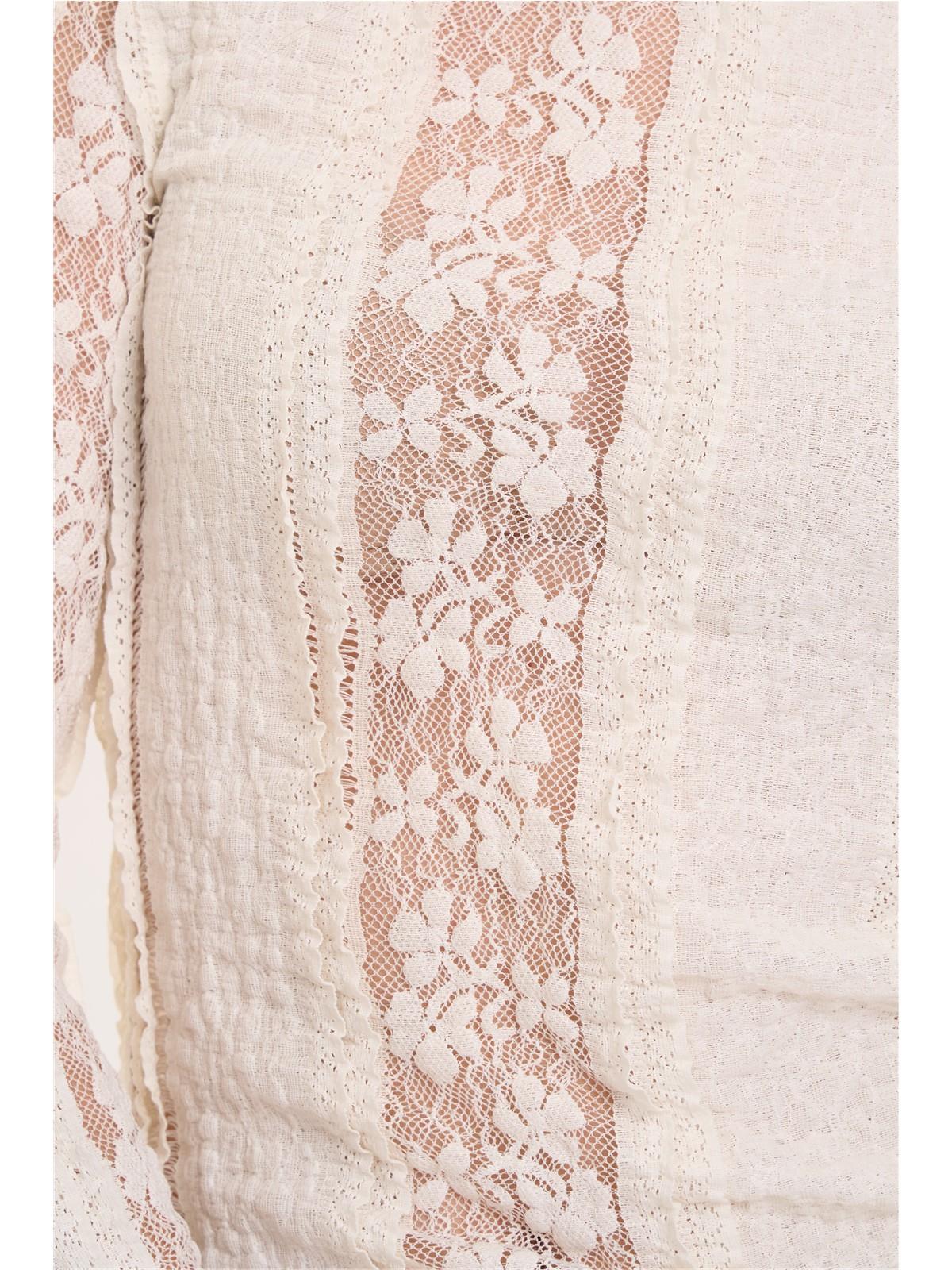 Shirt aus Spitze