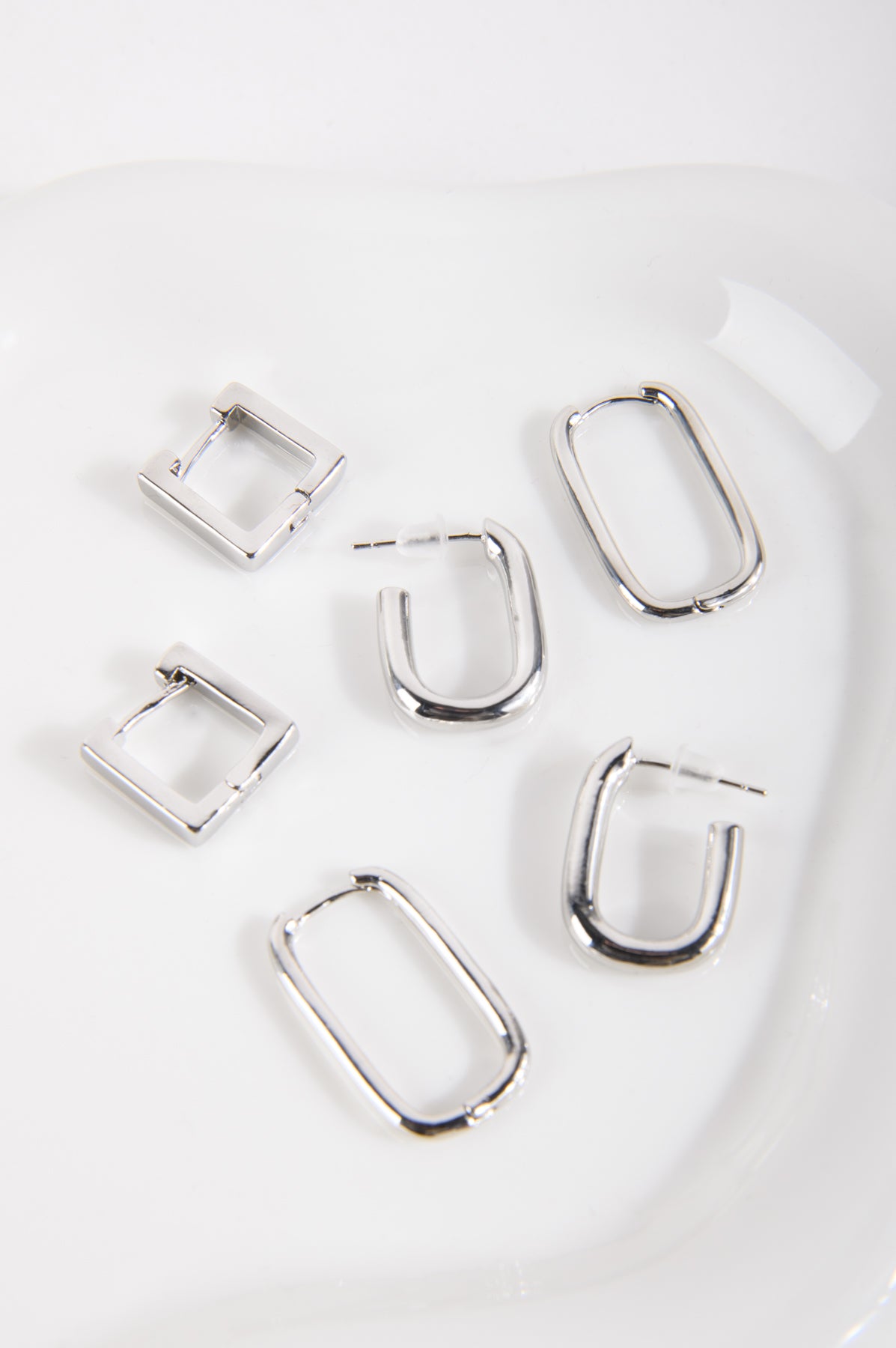 Ohrring Set In Silber
