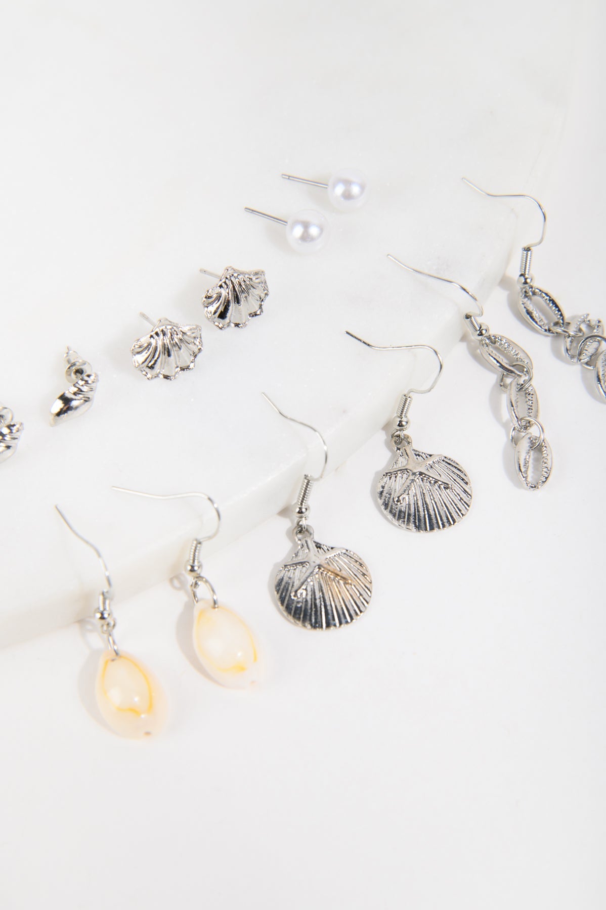 Ohrring Set in Silber