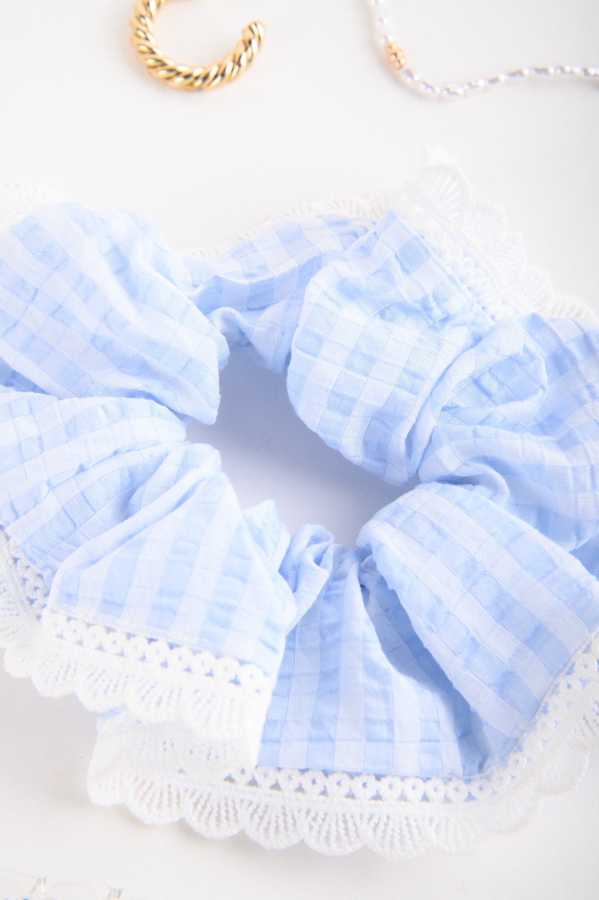 Scrunchie gemustert