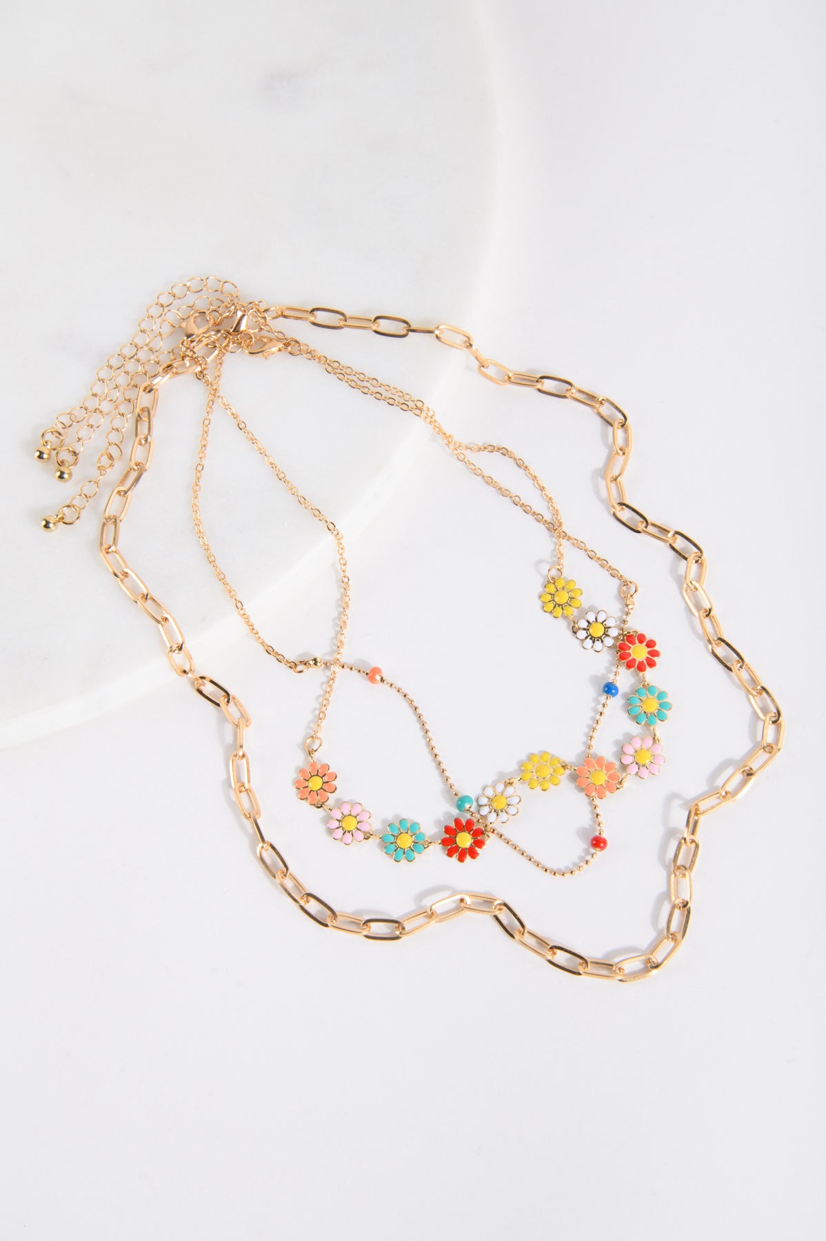 Kette Set in Gold
