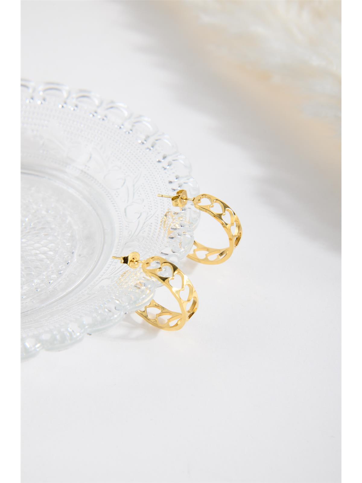 Ohrring in Gold