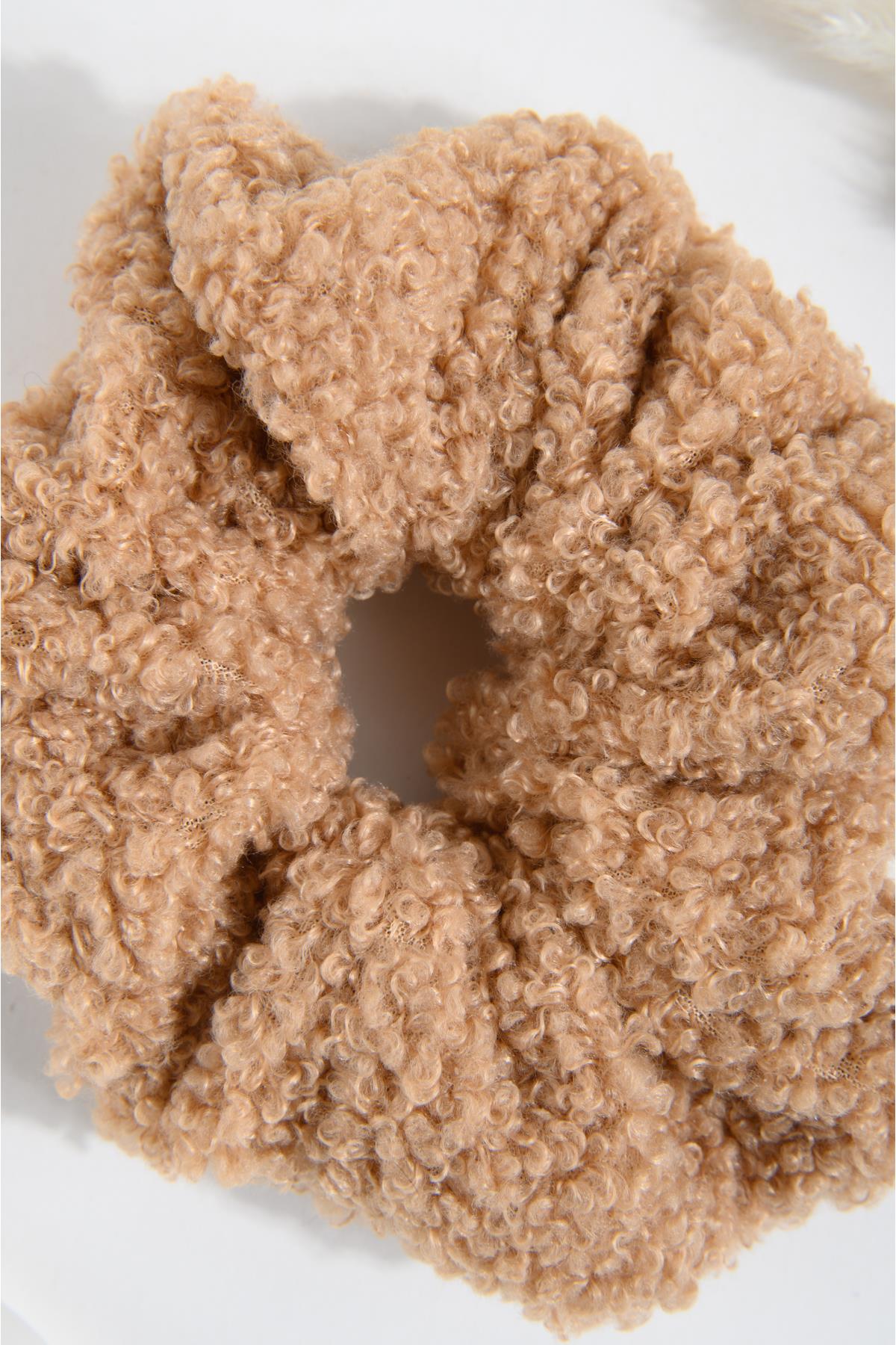 Scrunchie in Braun