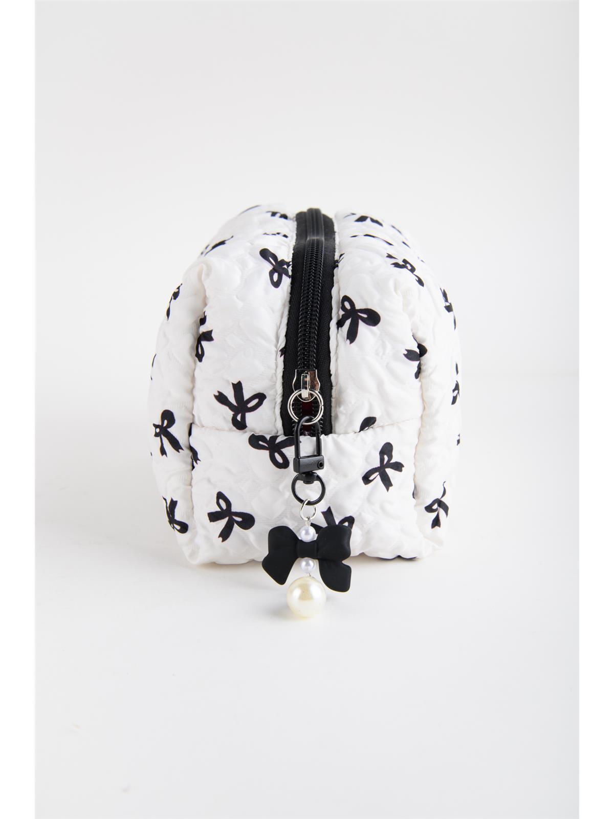 Kosmetiktasche gemustert
