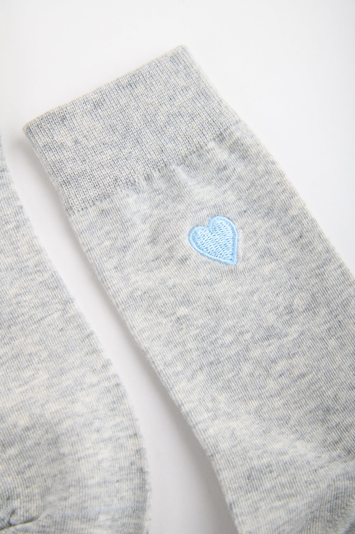 Socken grau melliert