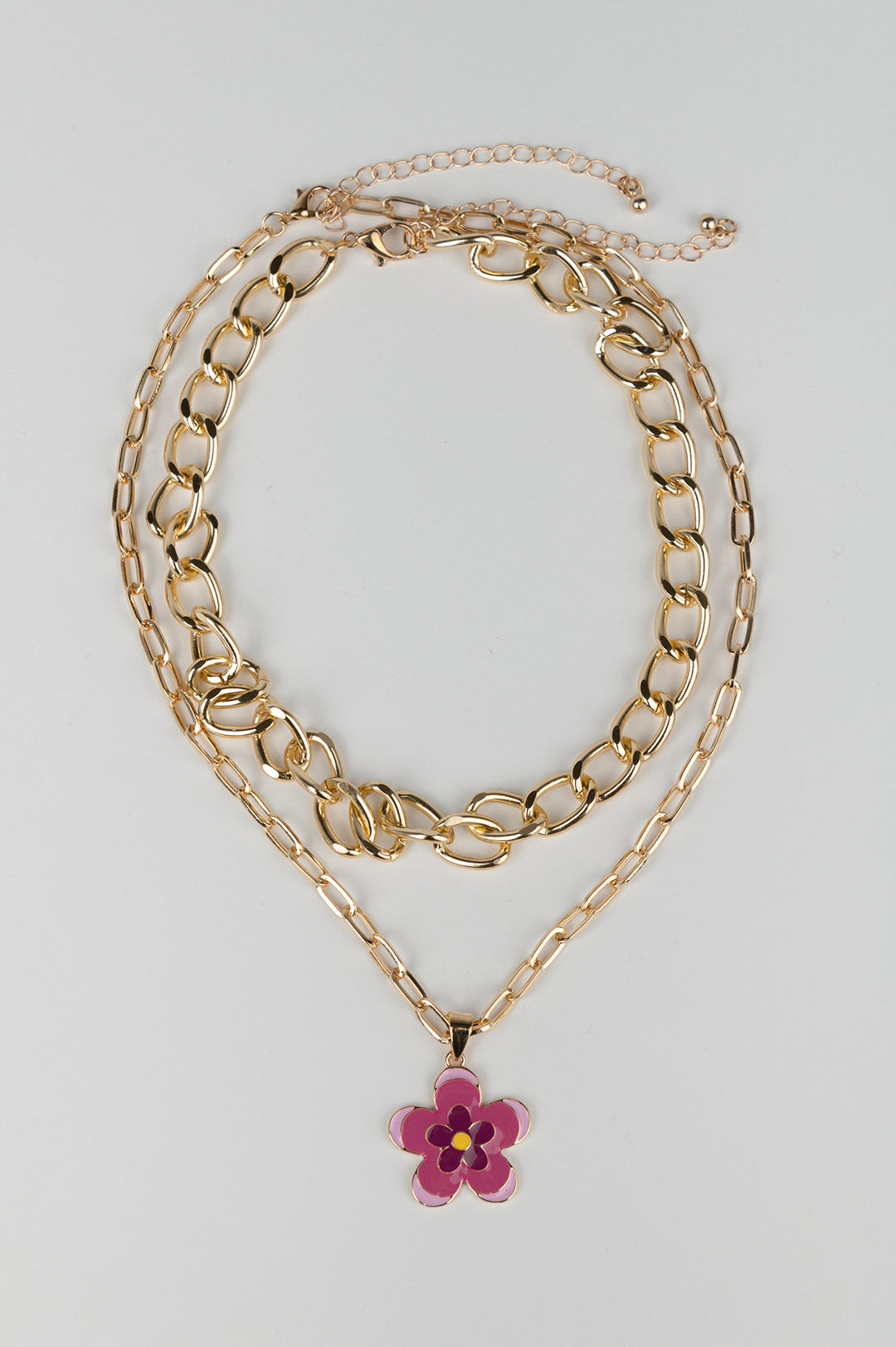 Kette Set gold mit Anhänger