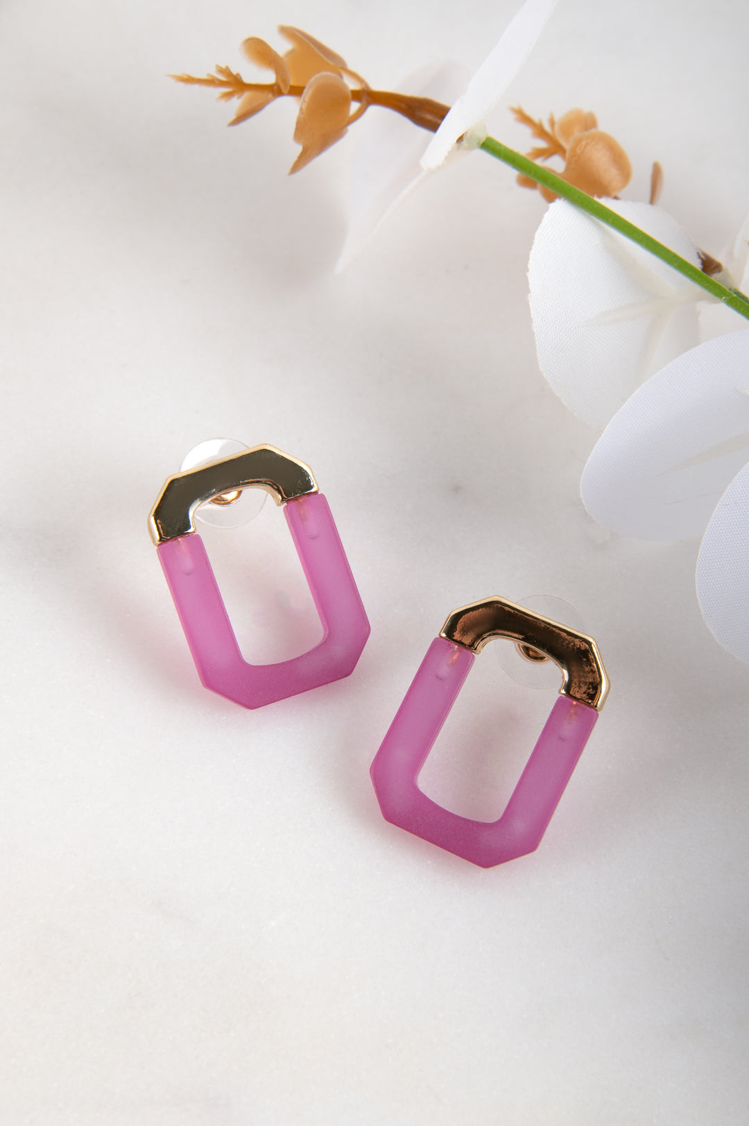 Ohrring pink