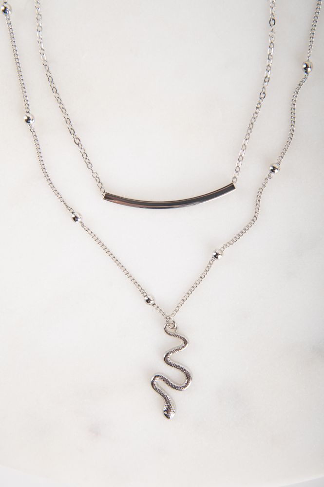 Kette Set silber