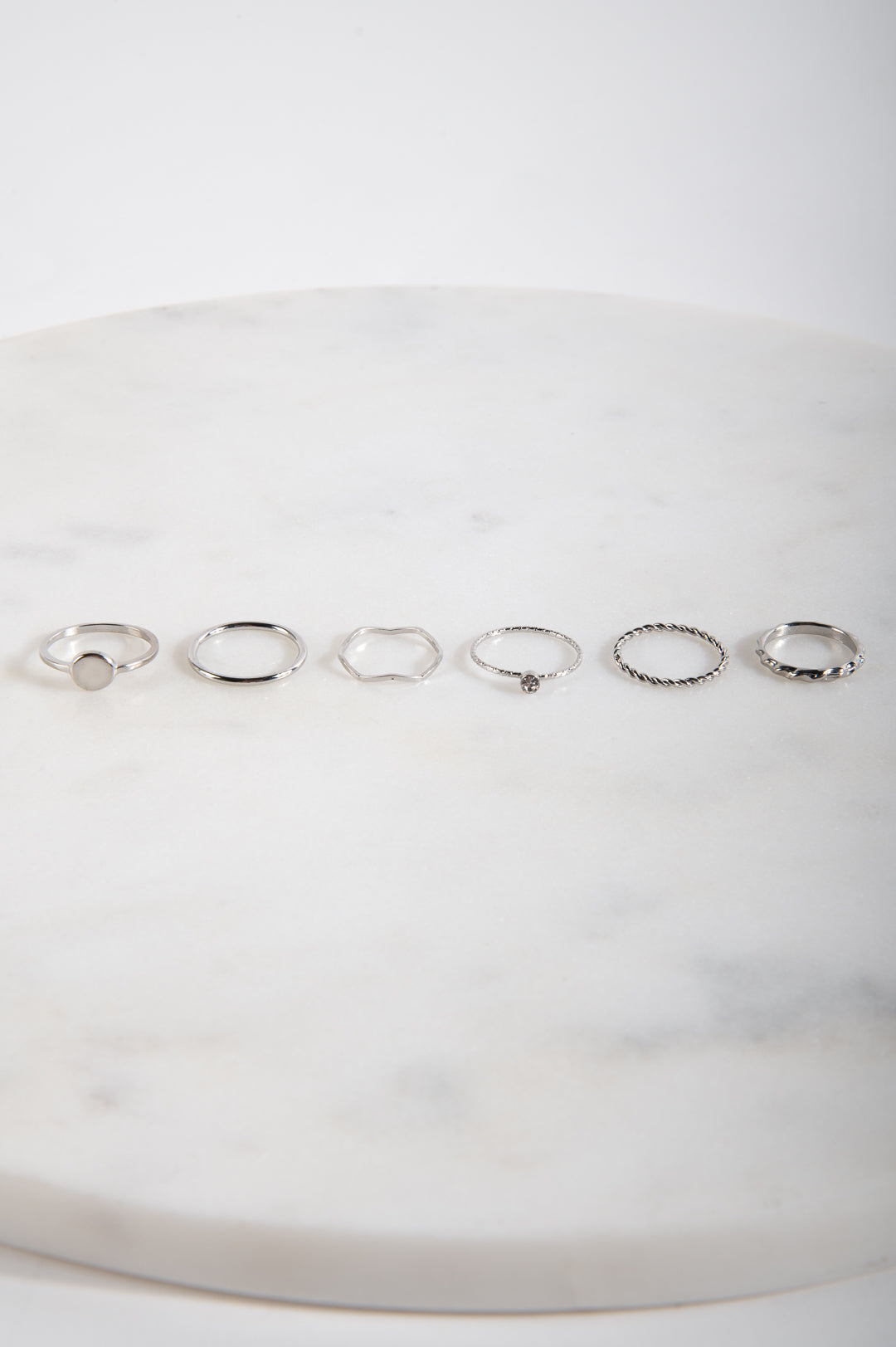 Ring Set silber