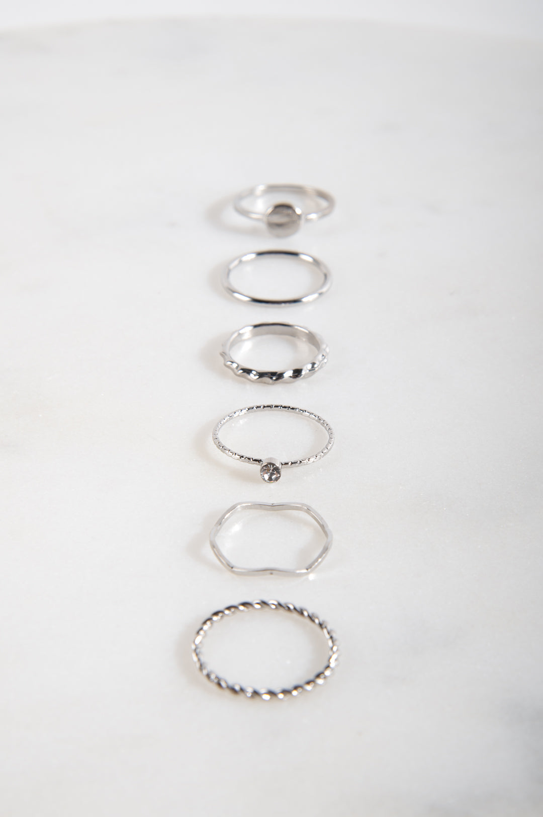 Ring Set silber