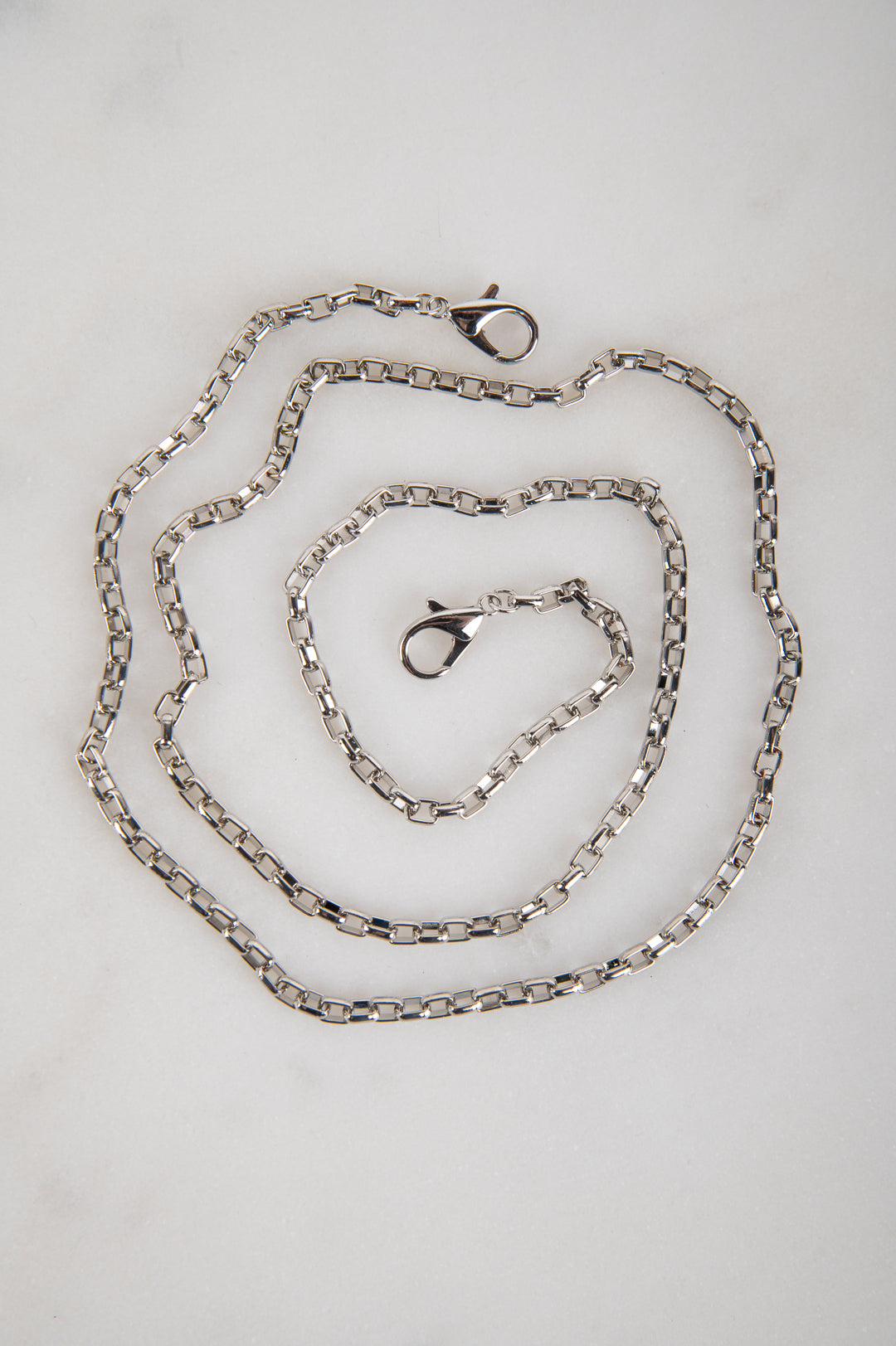 Sonnenbrillenkette silber