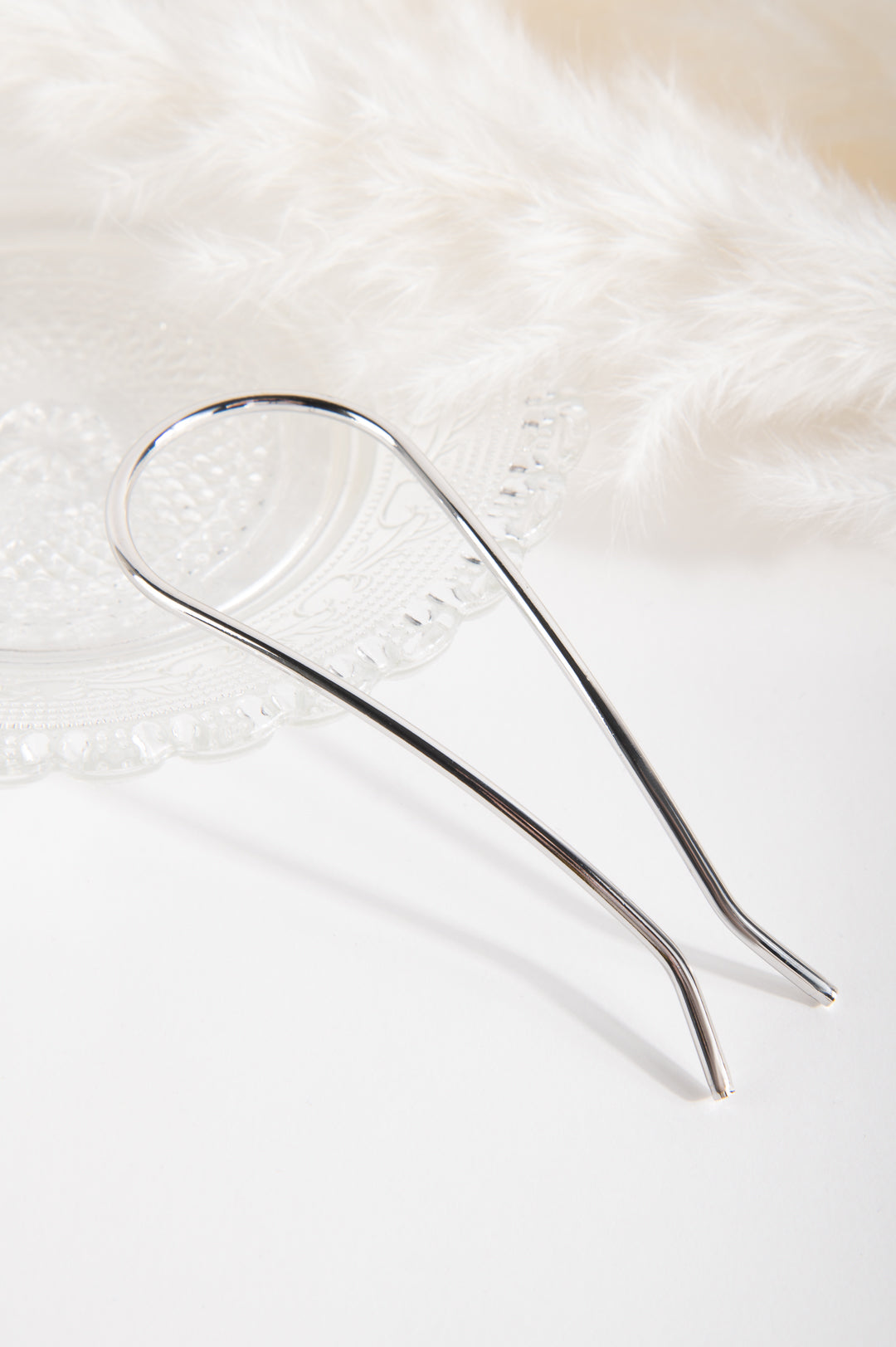 Haarklammer silber