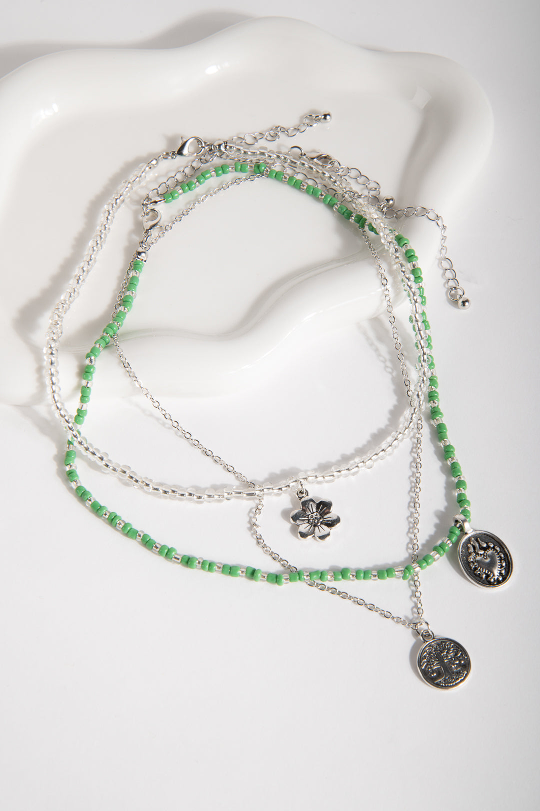 Kette Set, silber