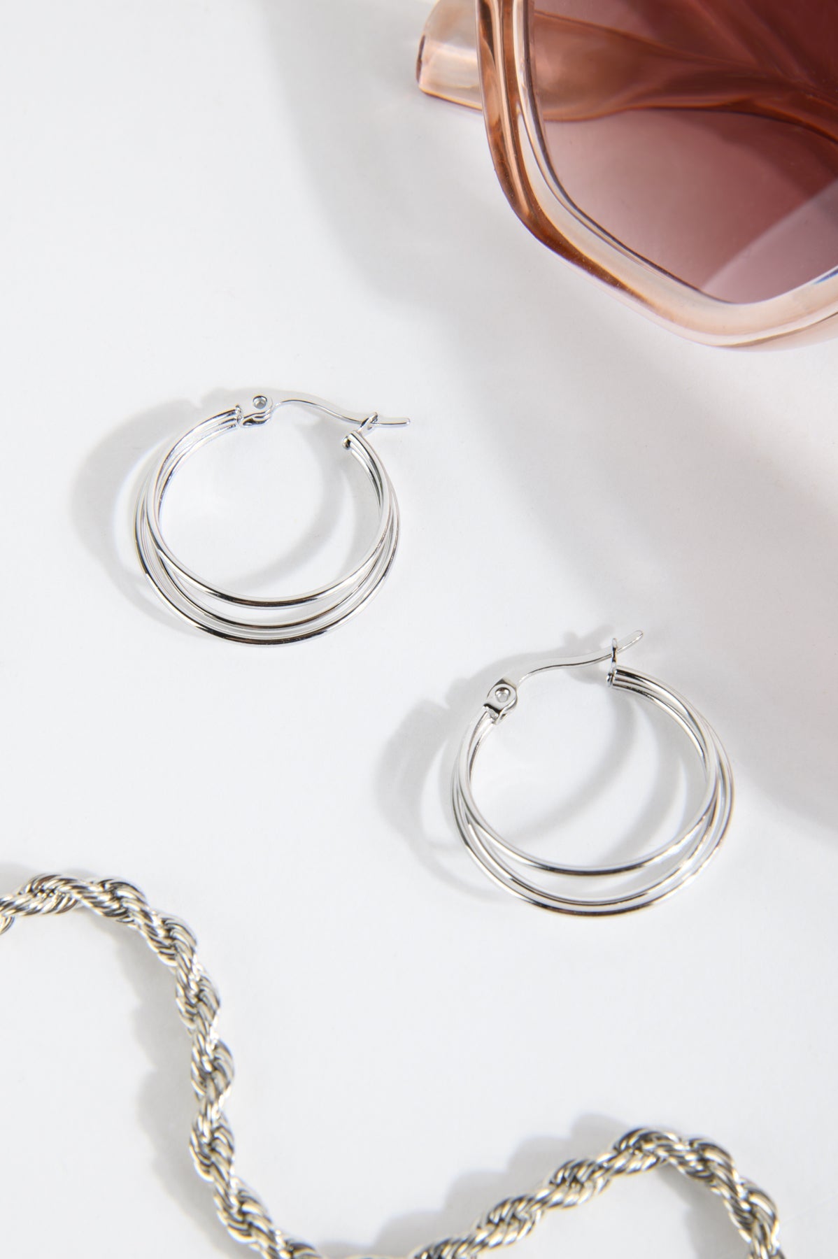 Ohrring in Silber