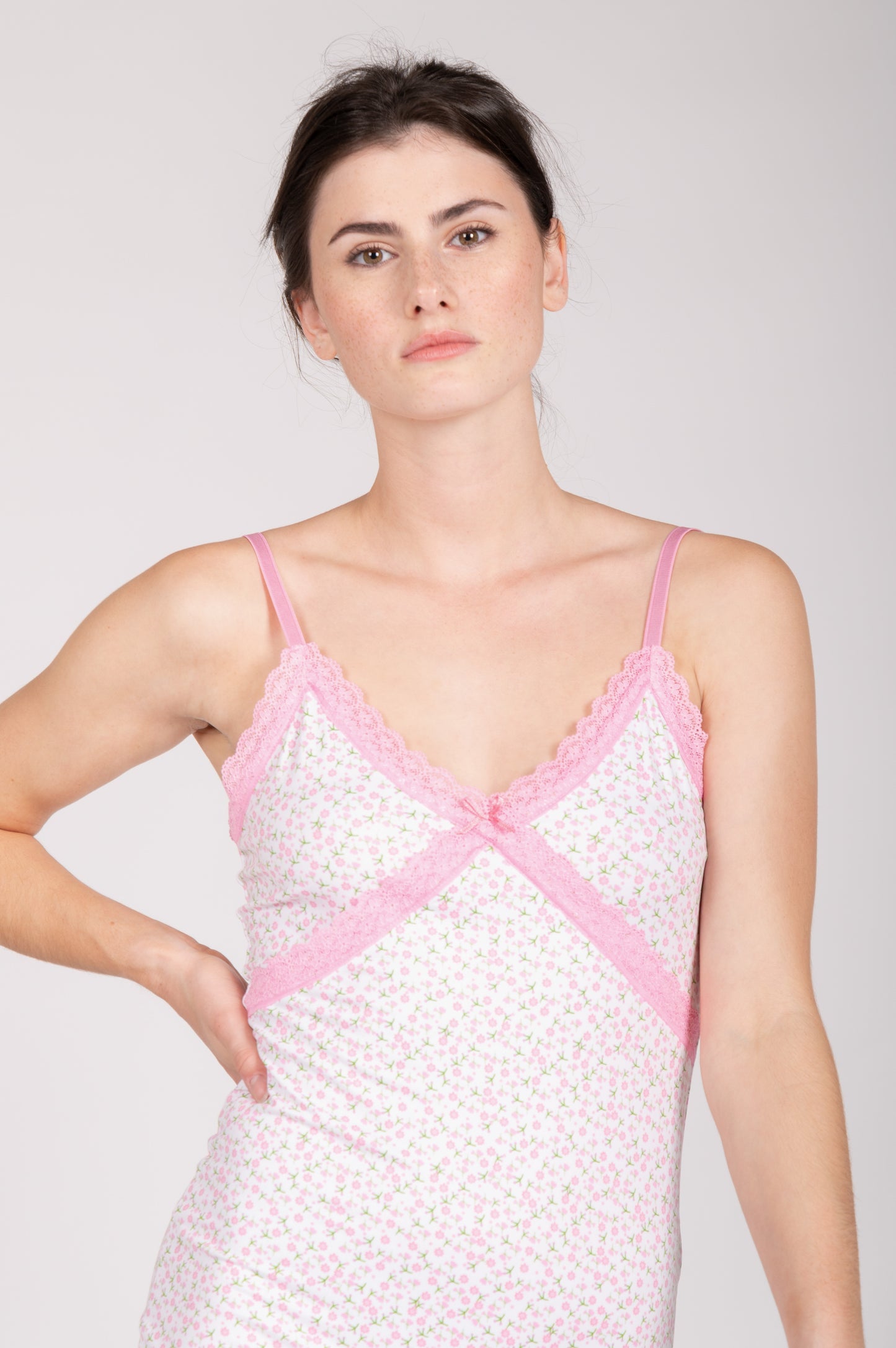 Kleid gemustert