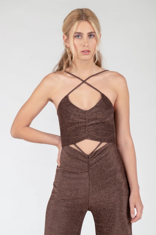 Jumpsuit mit cutouts