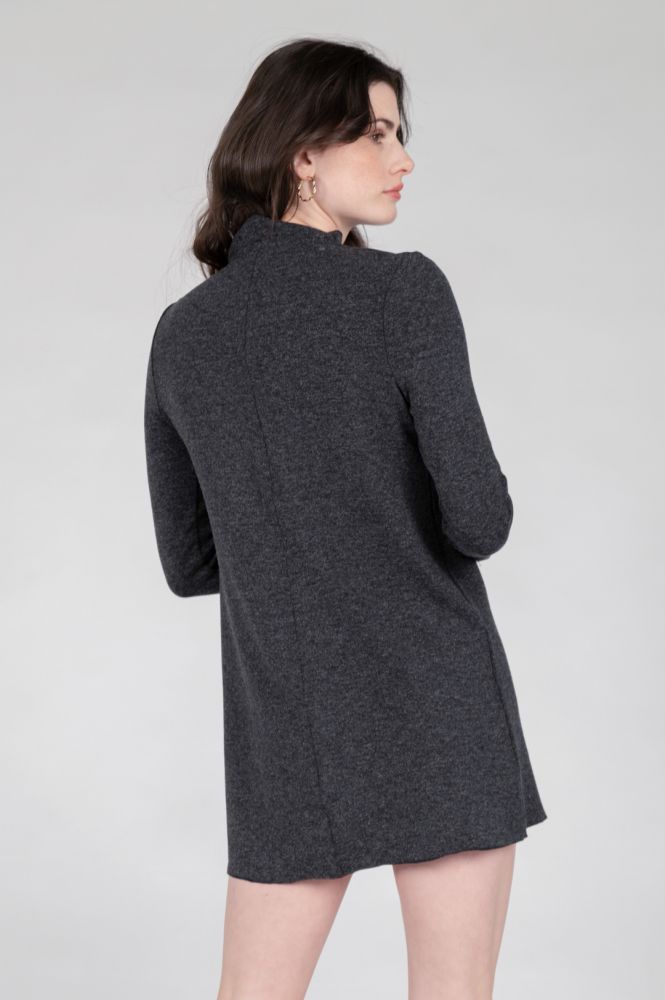 Kleid mit Stehkragen