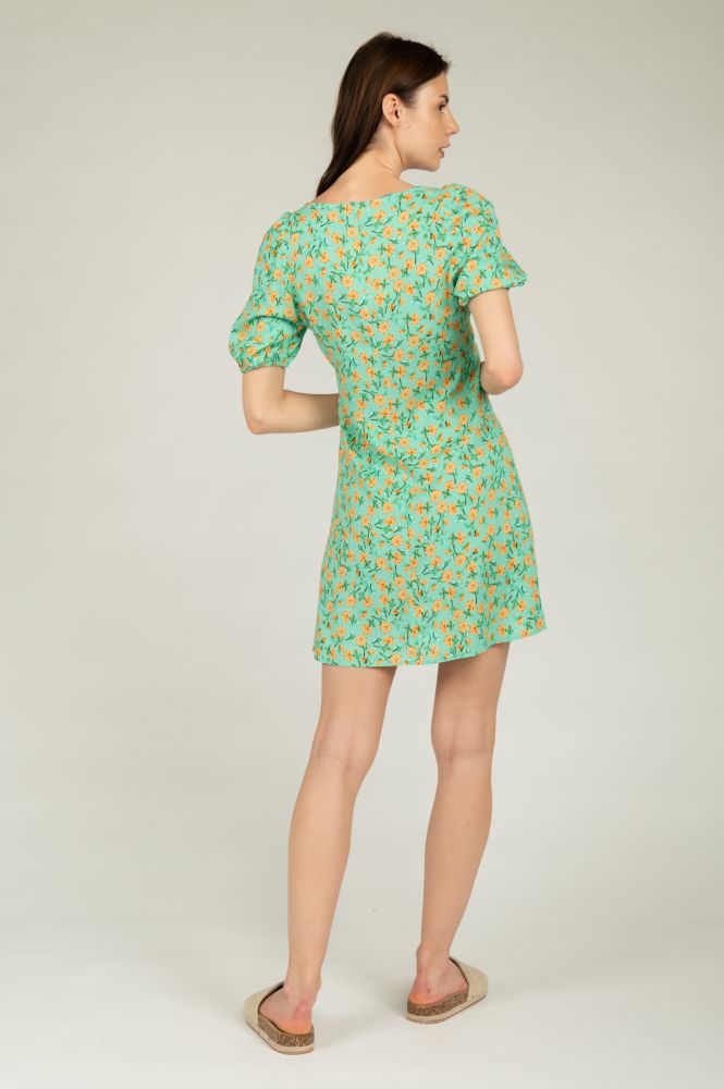Kleid gemustert