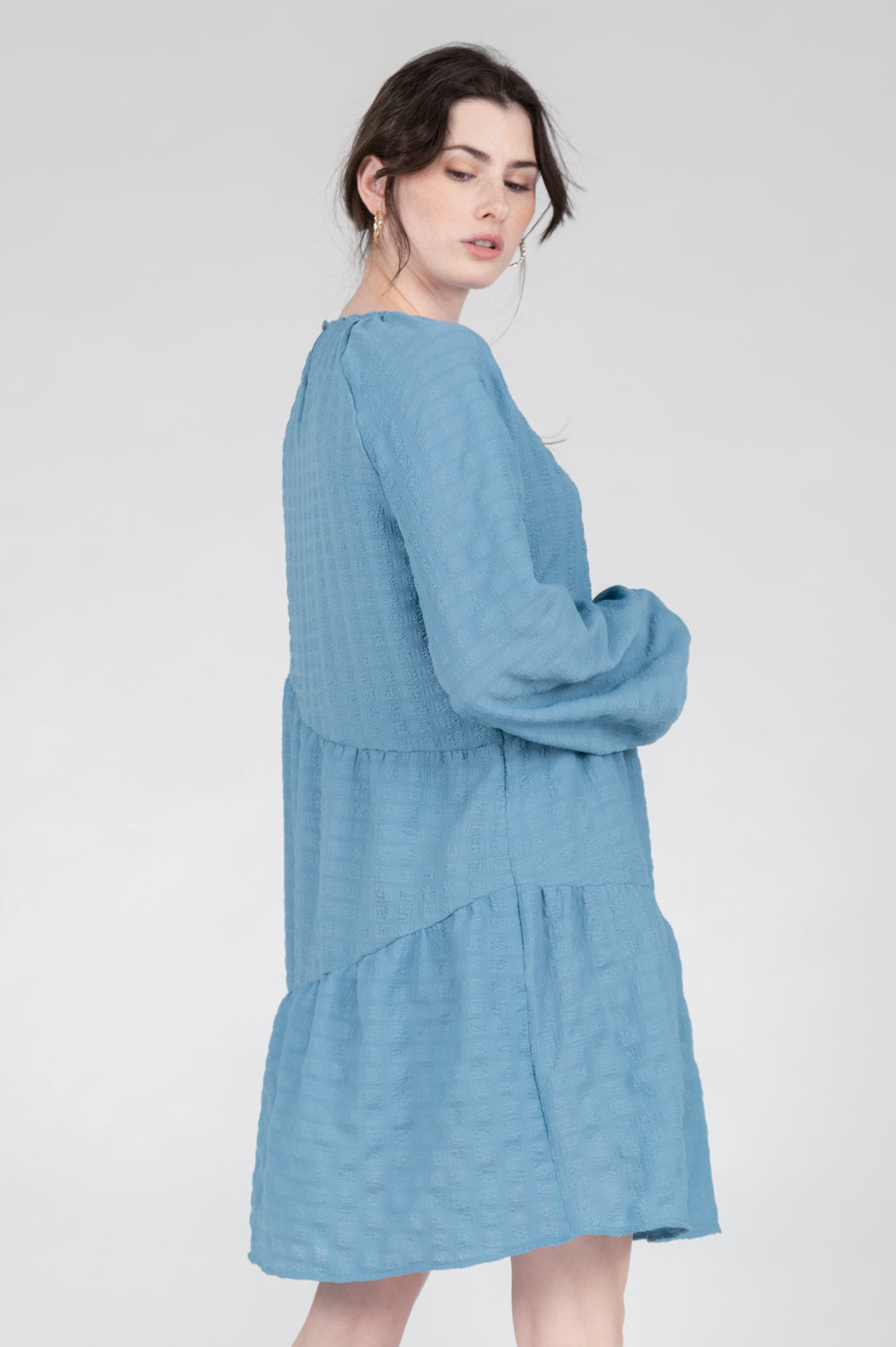 Kleid mit Struktur