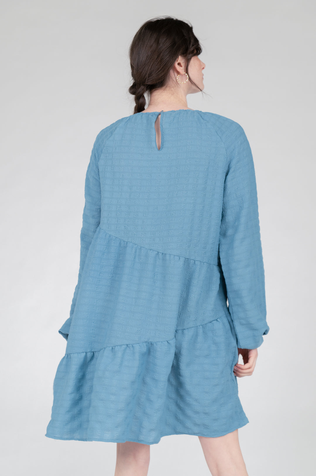 Kleid mit Struktur