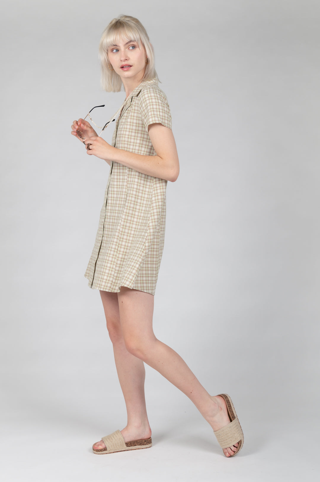 Kleid im Karomuster