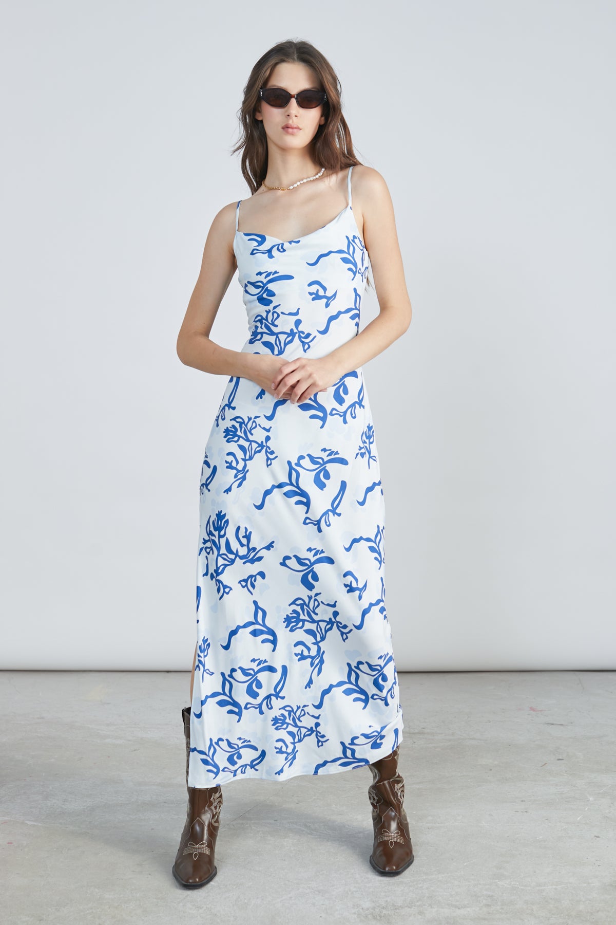 Kleid aus Viskose