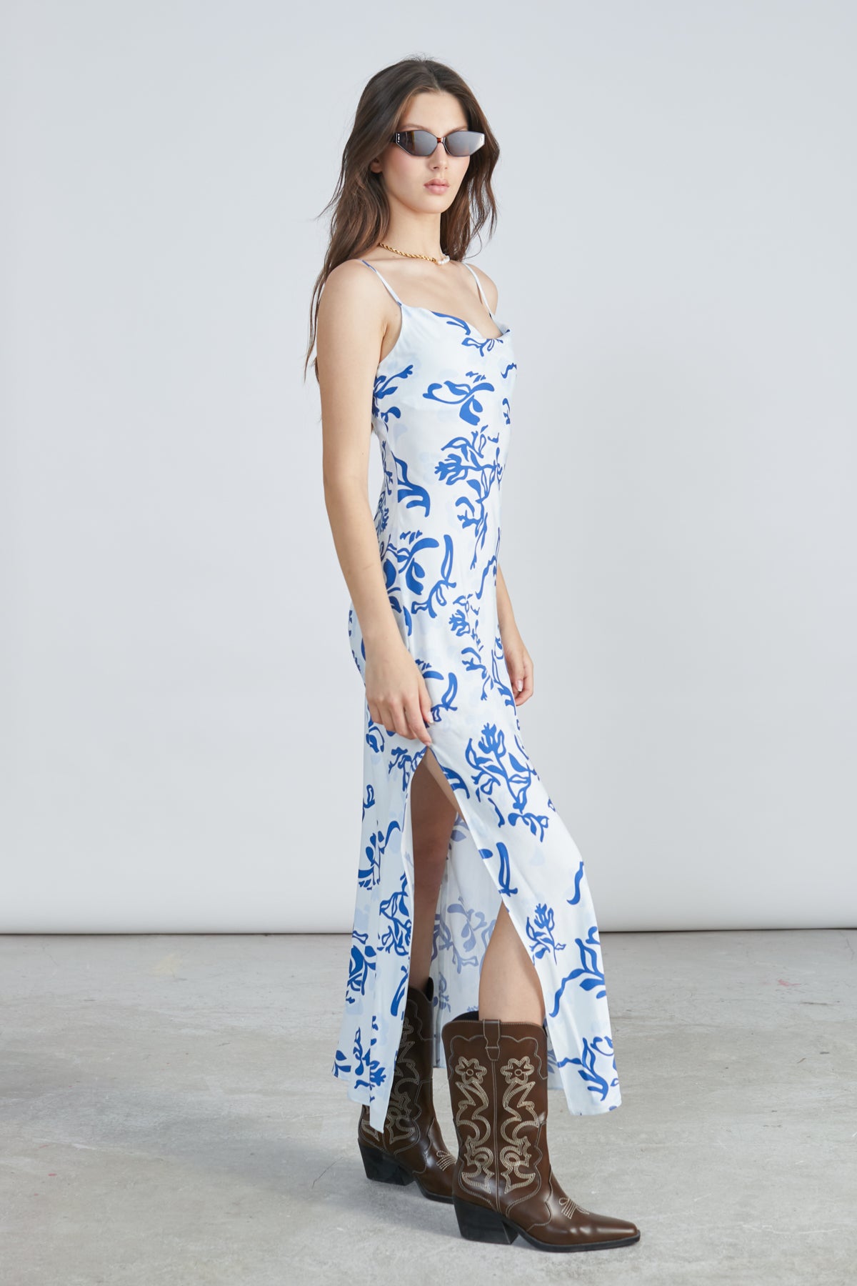 Kleid aus Viskose