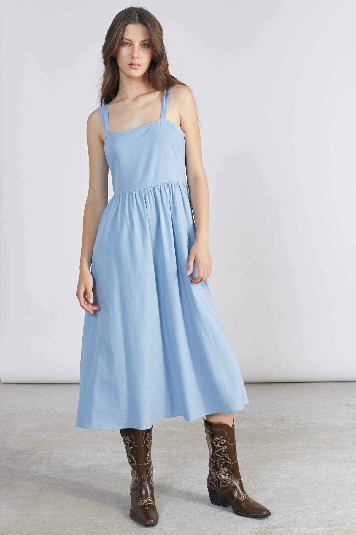 Kleid in Blau