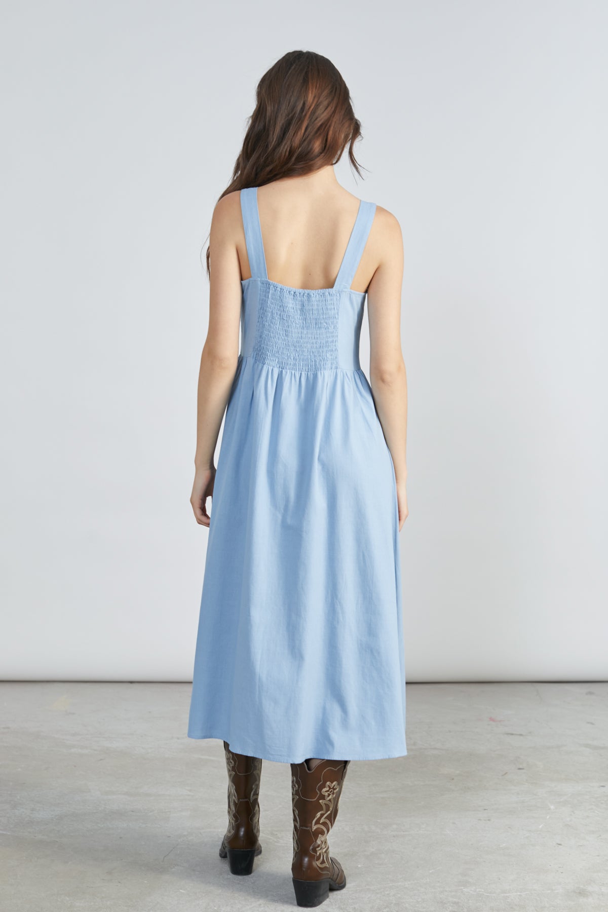 Kleid in Blau