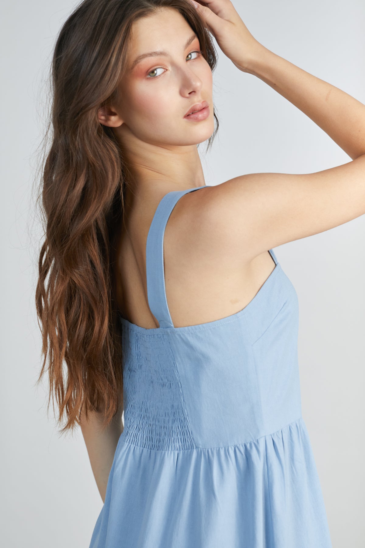 Kleid in Blau