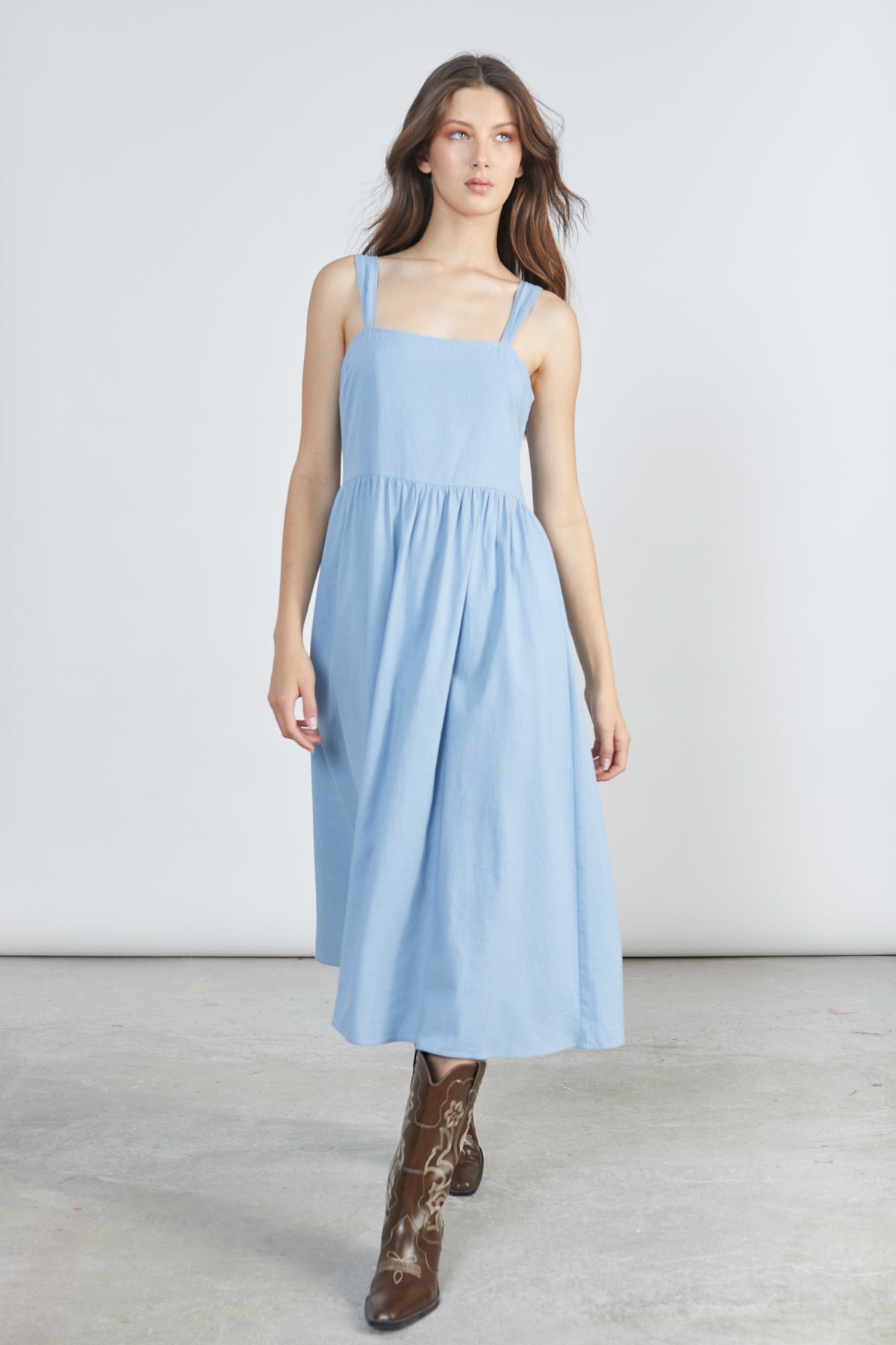 Kleid in Blau