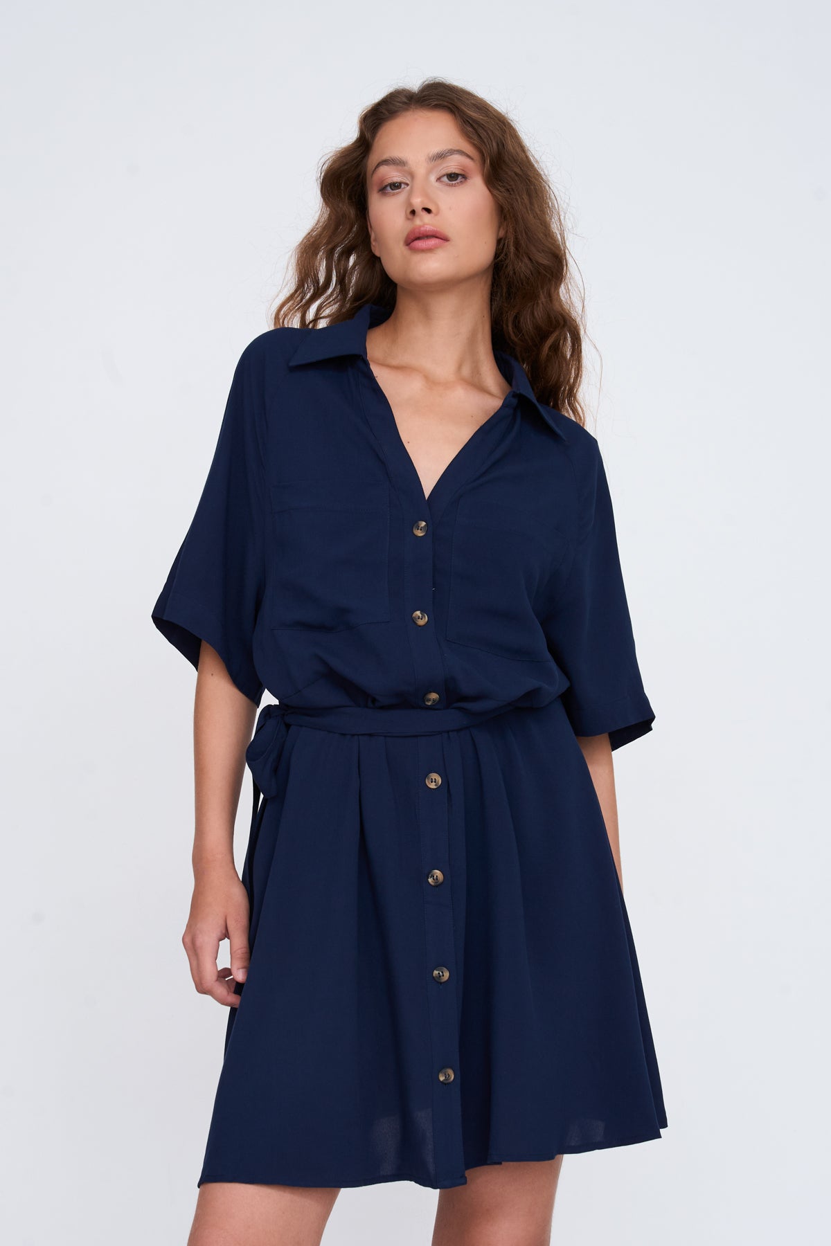 Kleid aus Viskose