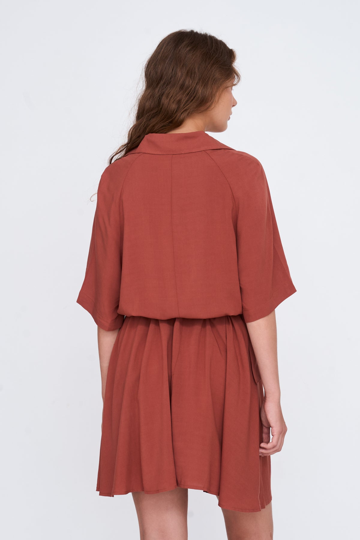 Kleid aus Viskose