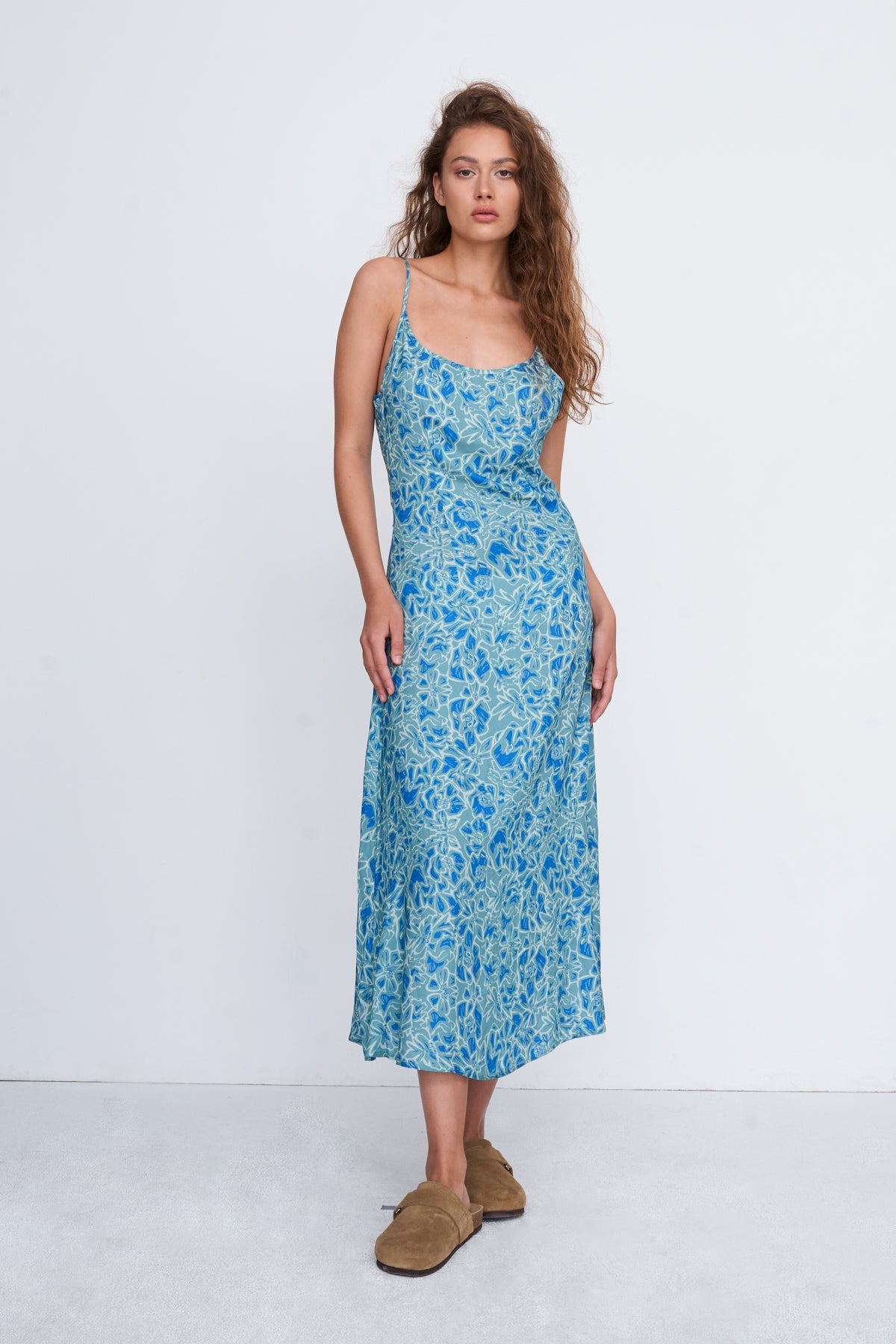 Kleid aus Viskose