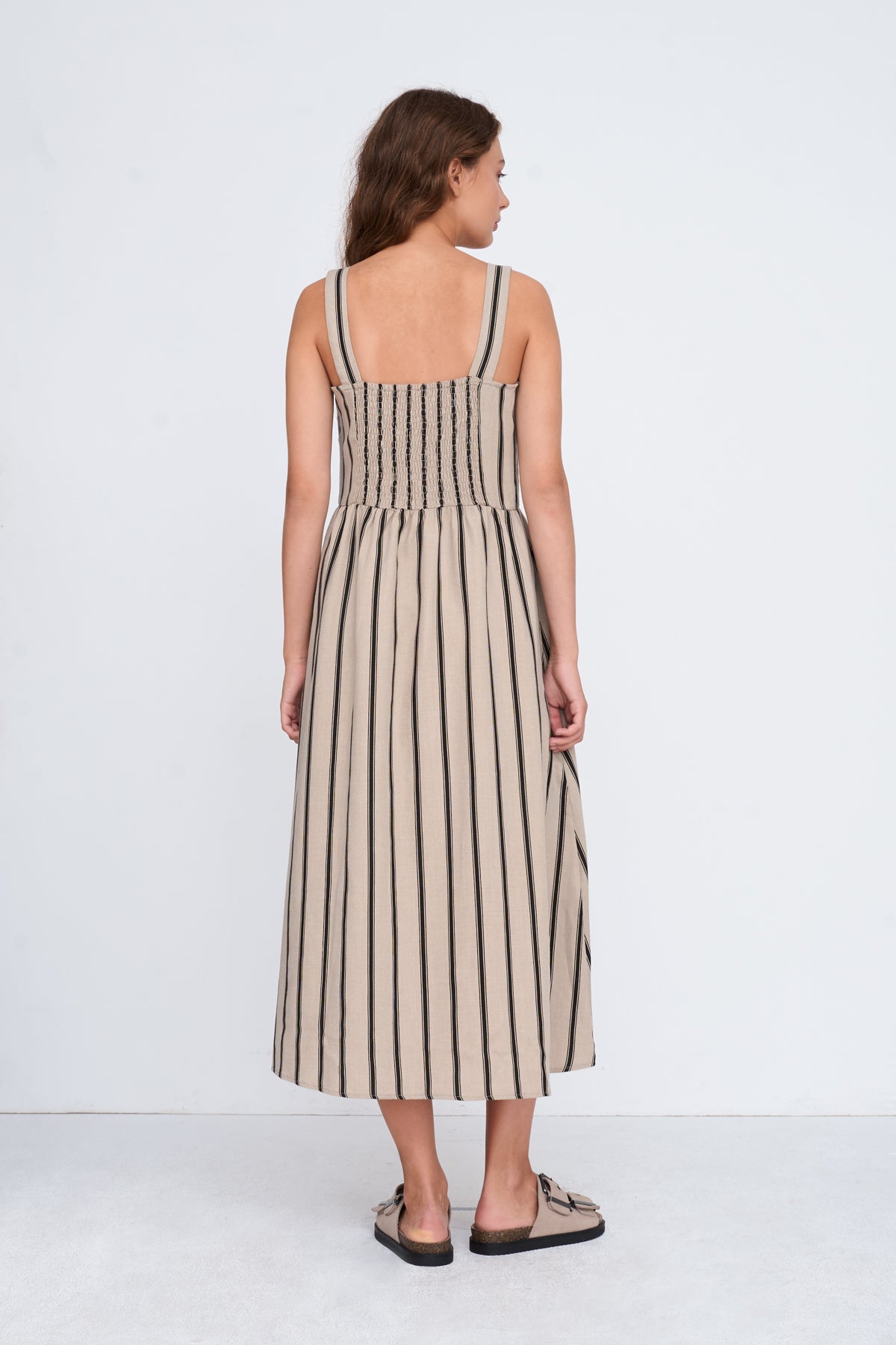 Kleid gestreift