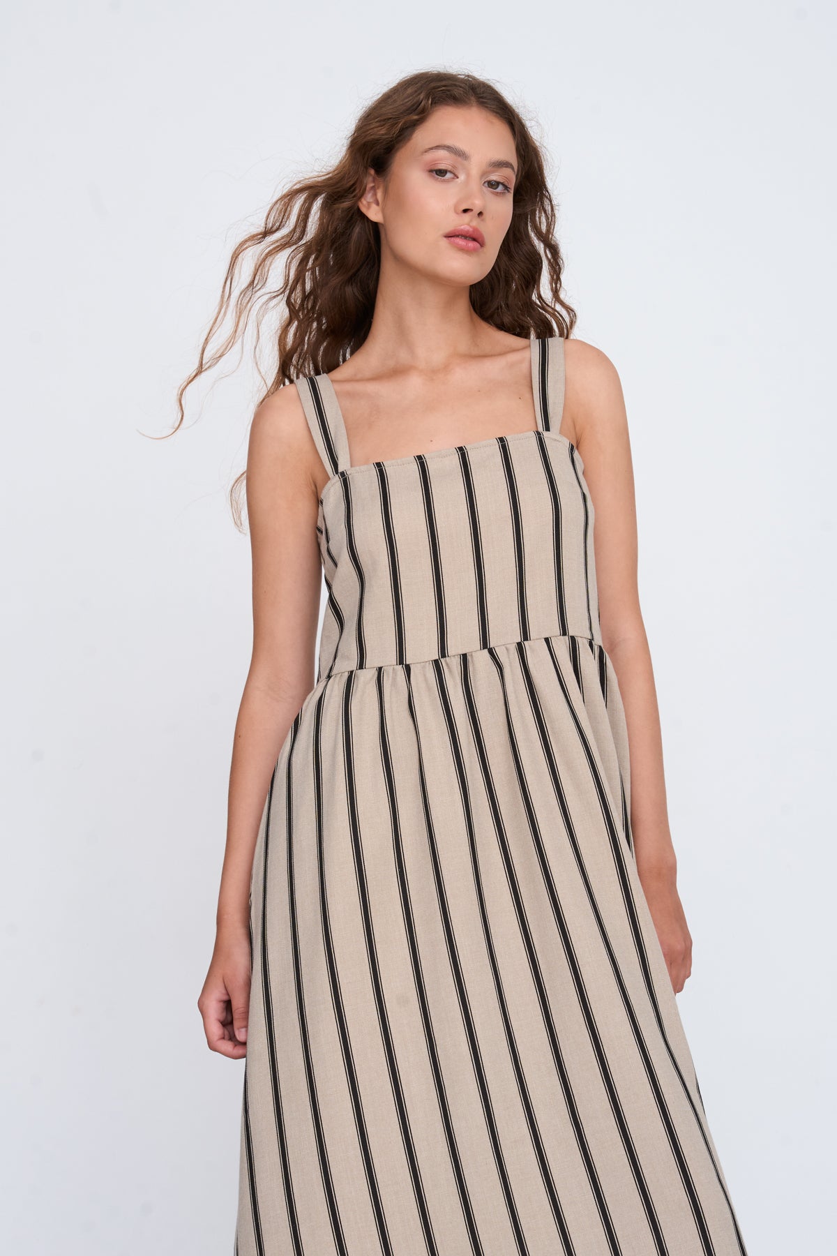 Kleid gestreift