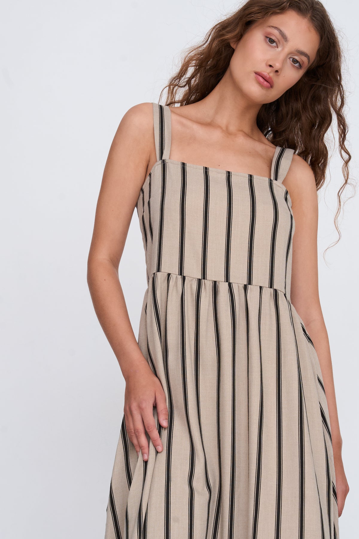 Kleid gestreift