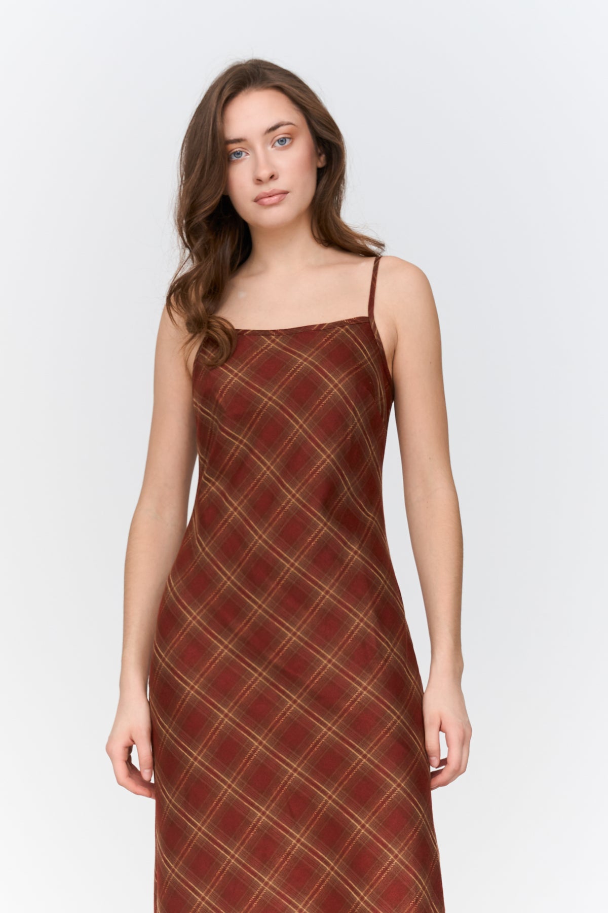 Kleid aus Viskose-MIx