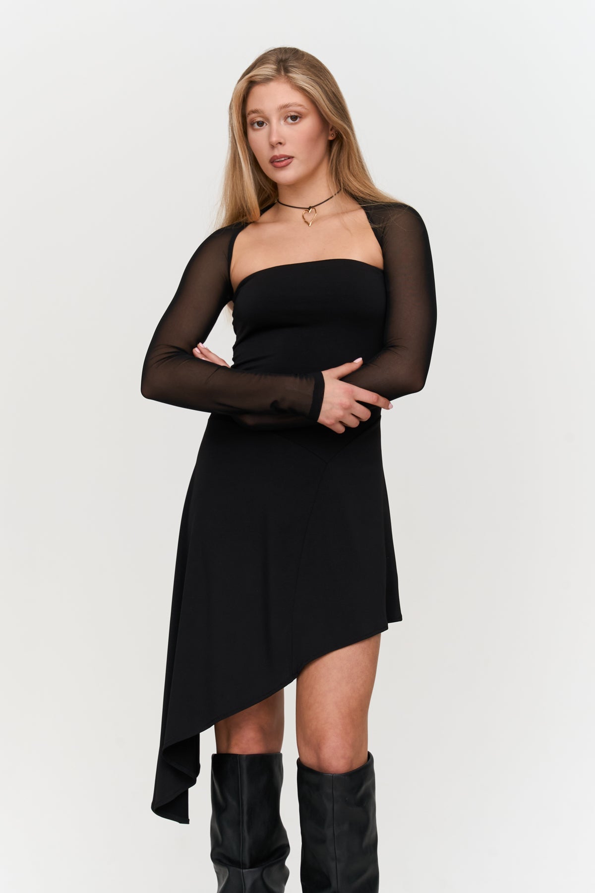 Kleid in schwarz
